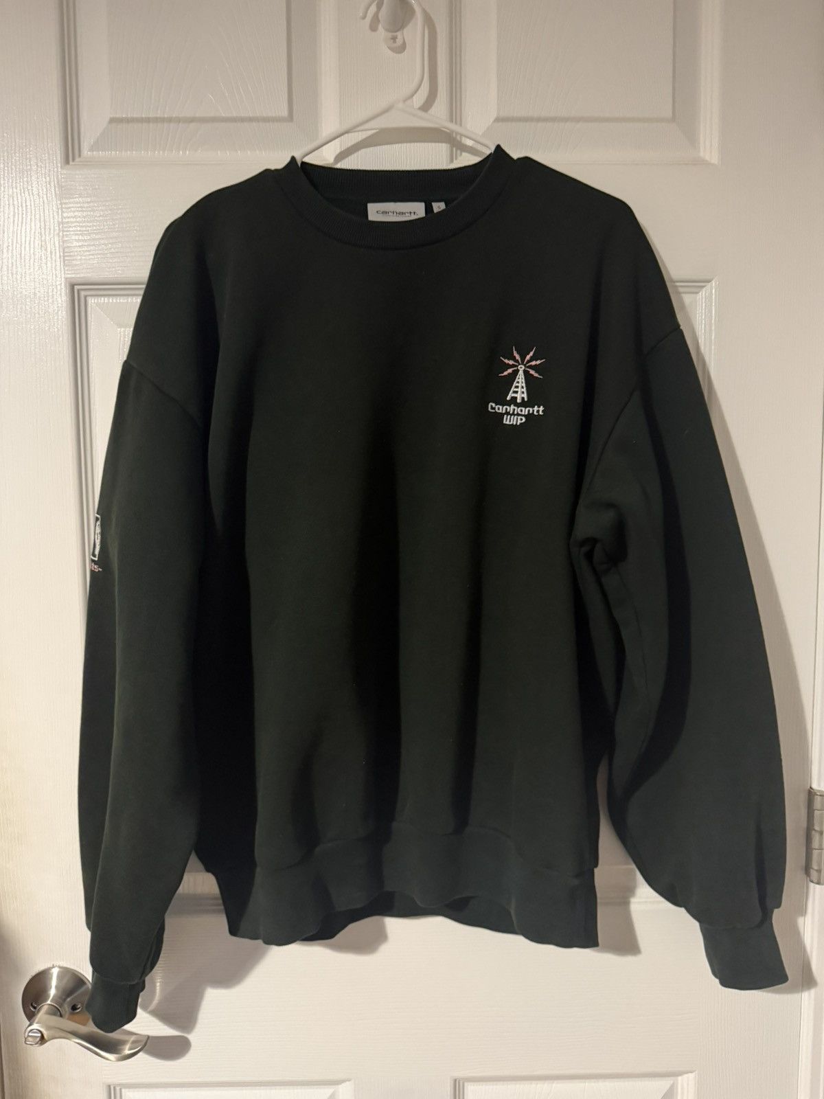 Carhartt Wip Carhartt WIP Embroidered Sweatshirt Size US S / EU 44-46 / 1 - 3 Thumbnail