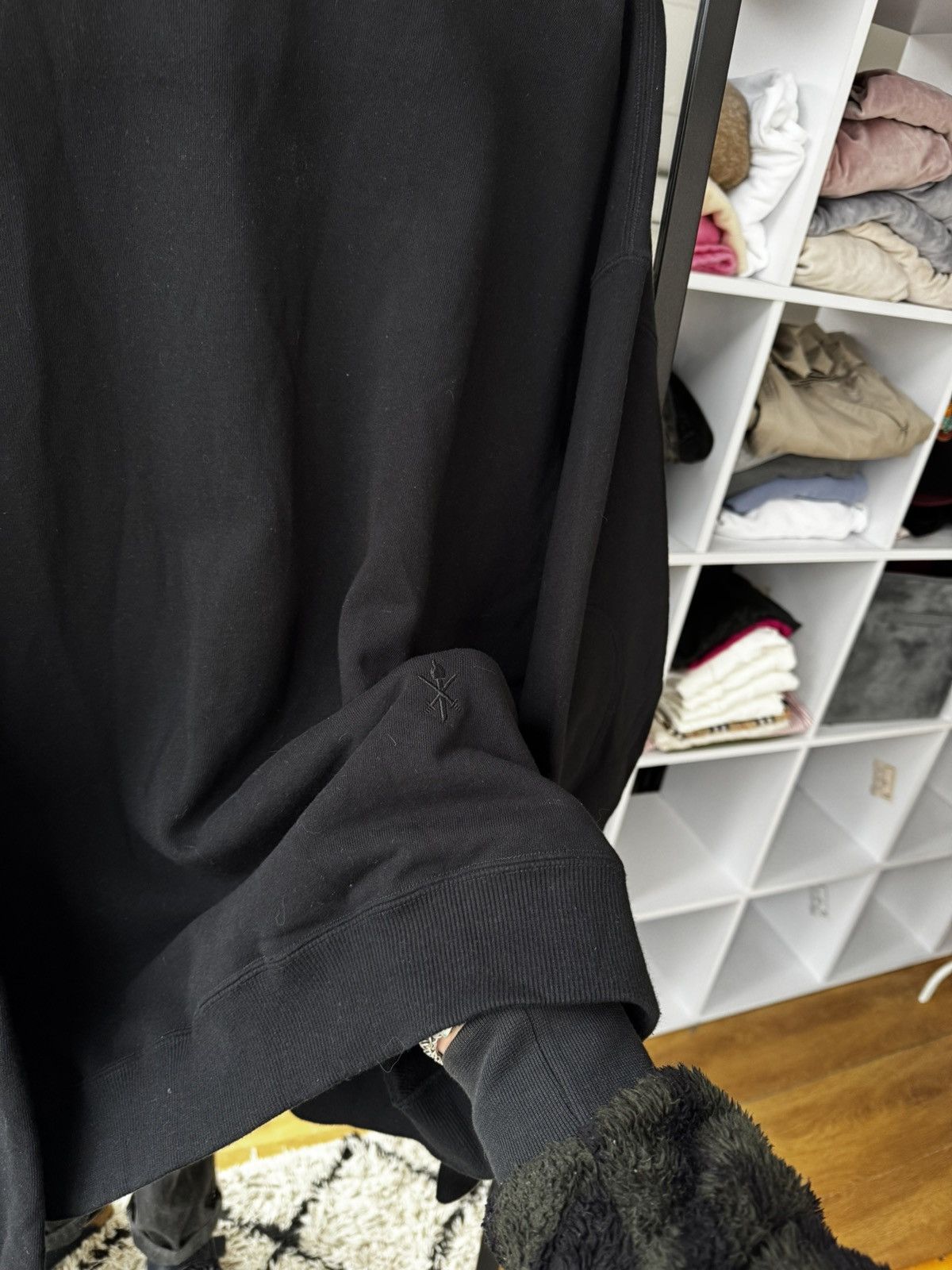 Opening Ceremony Opening Ceremony black oversize sweatshirt size M Size US M / EU 48-50 / 2 - 3 Thumbnail