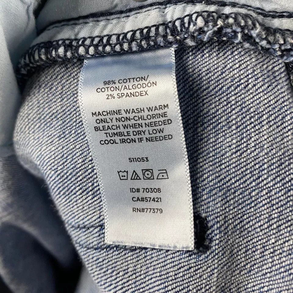 Ann Taylor Ann Taylor Jeans Women's Petite 6P Denim Stretch Cotton Size 28" / US 6 / IT 42 - 10 Thumbnail
