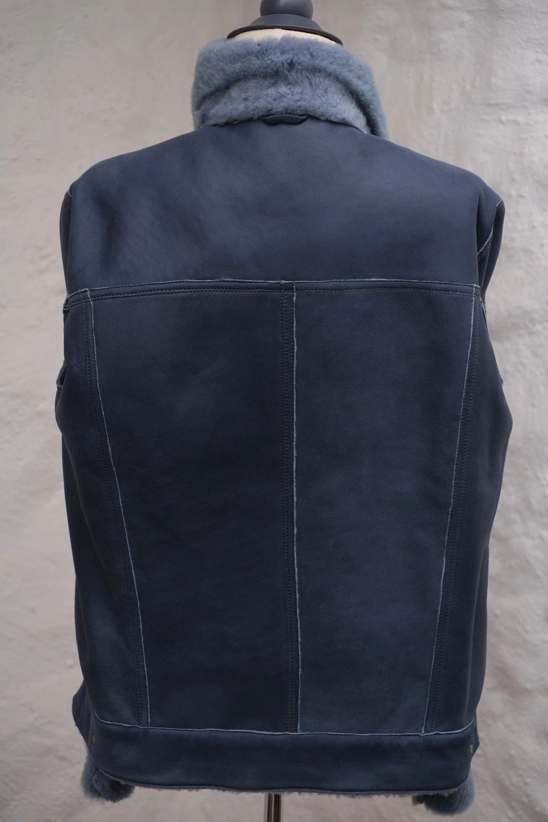 Brunello Cucinelli New Brunello Cucinelli Trucker Jacket Shearling IT 42 US 6 M Size M / US 6-8 / IT 42-44 - 4 Thumbnail