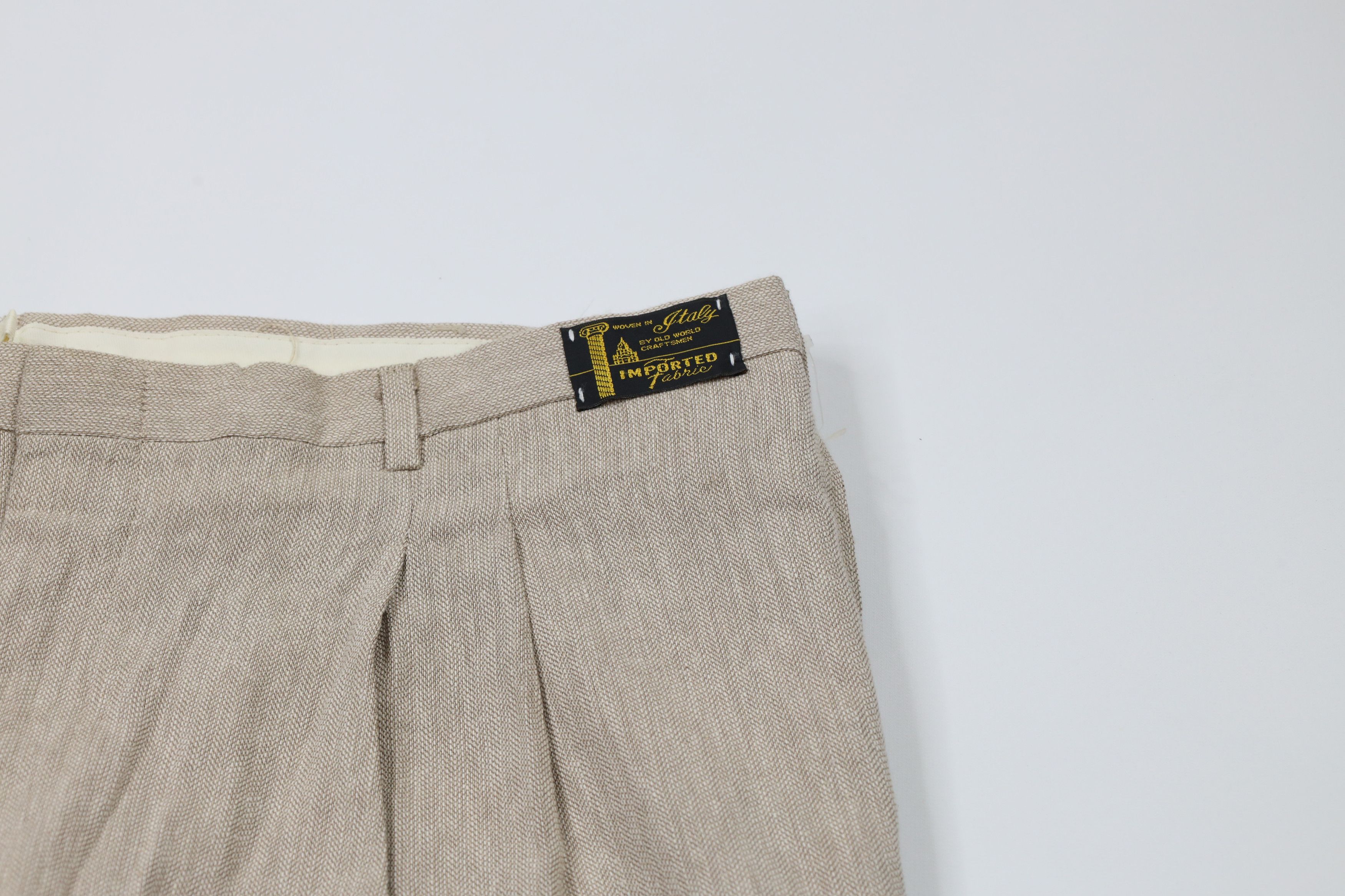 Vintage Deadstock Vintage 70s Streetwear Weave Chino Pants USA Size US 40 / EU 56 - 6 Thumbnail