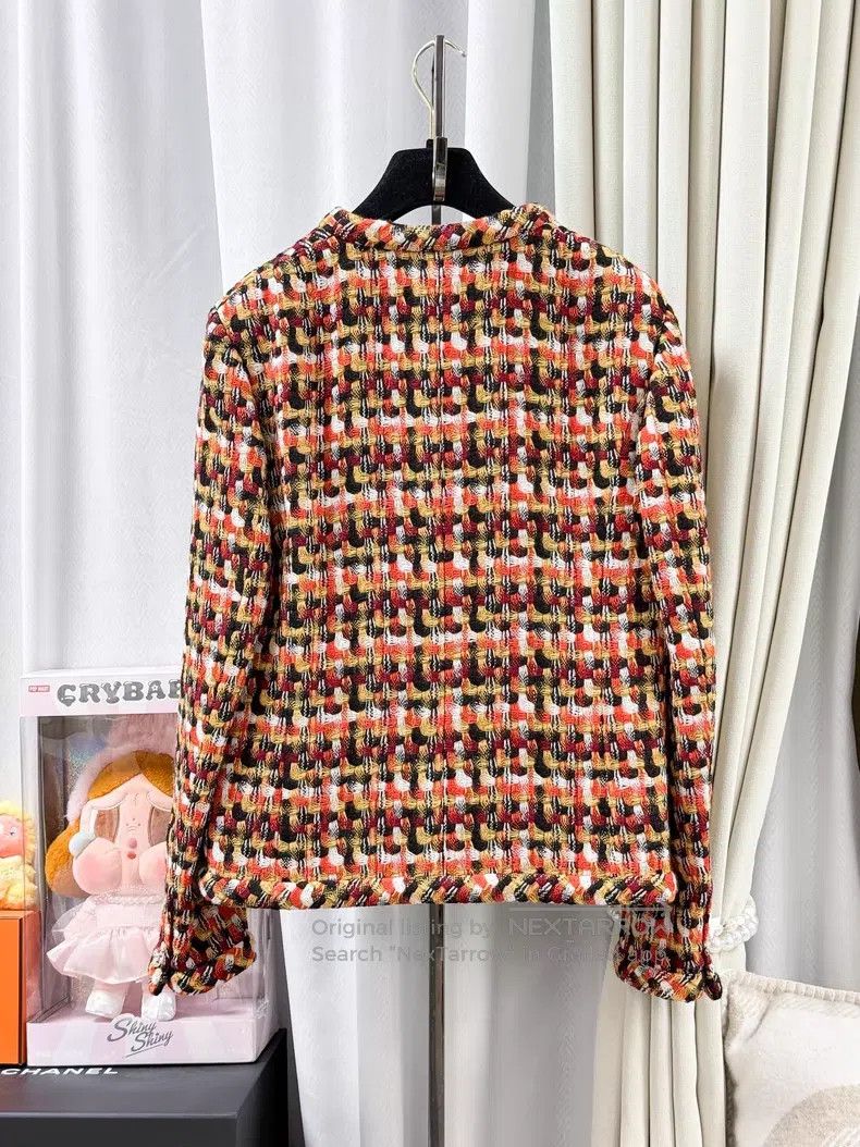Chanel Chanel Tweed woven long-sleeved jacket Size XS / US 0-2 / IT 36-38 - 3 Thumbnail