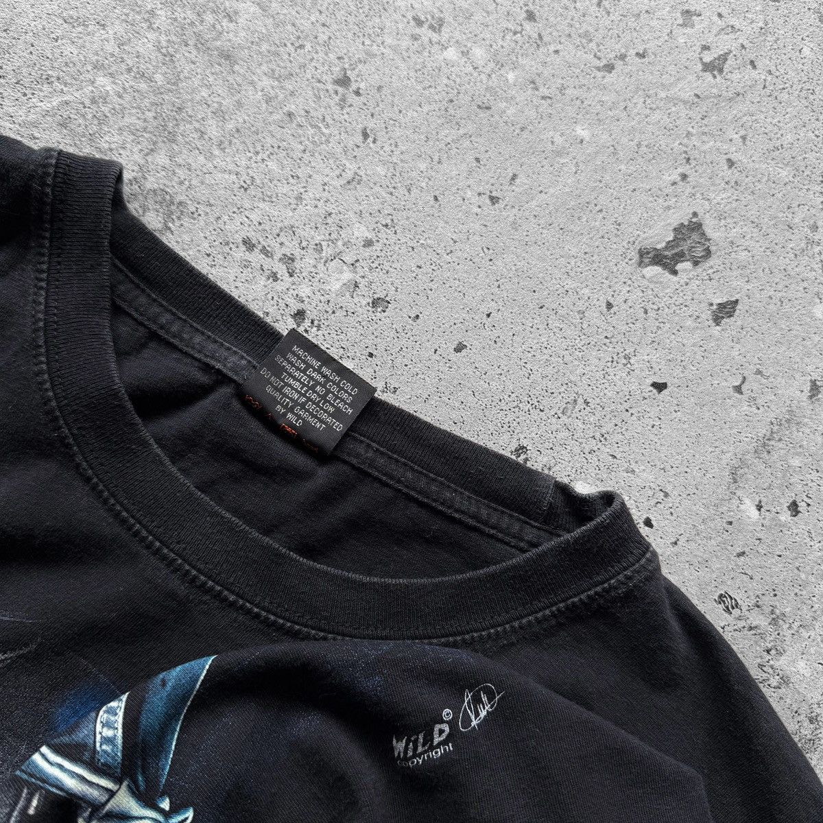 Vintage Wild Caballo Skull And Guns Vintage Black Graphic T-Shirt Size US XL / EU 56 / 4 - 6 Thumbnail