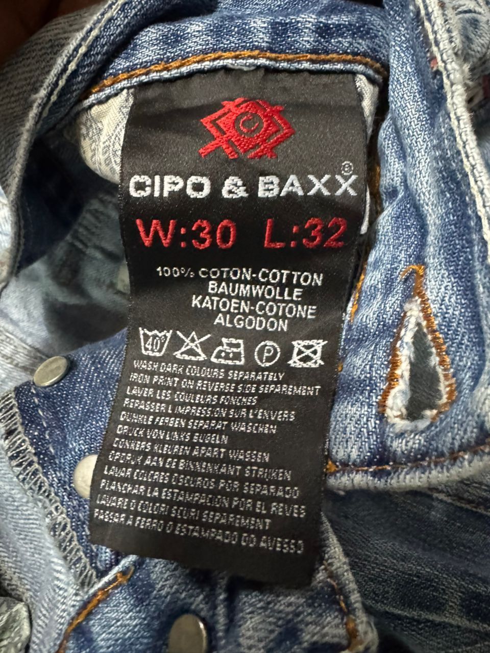 Japanese Brand 💥Insane💥90s DipoxBaxx Sand Washed Distressed Cargo Rare Jean Size US 32 / EU 48 - 12 Thumbnail