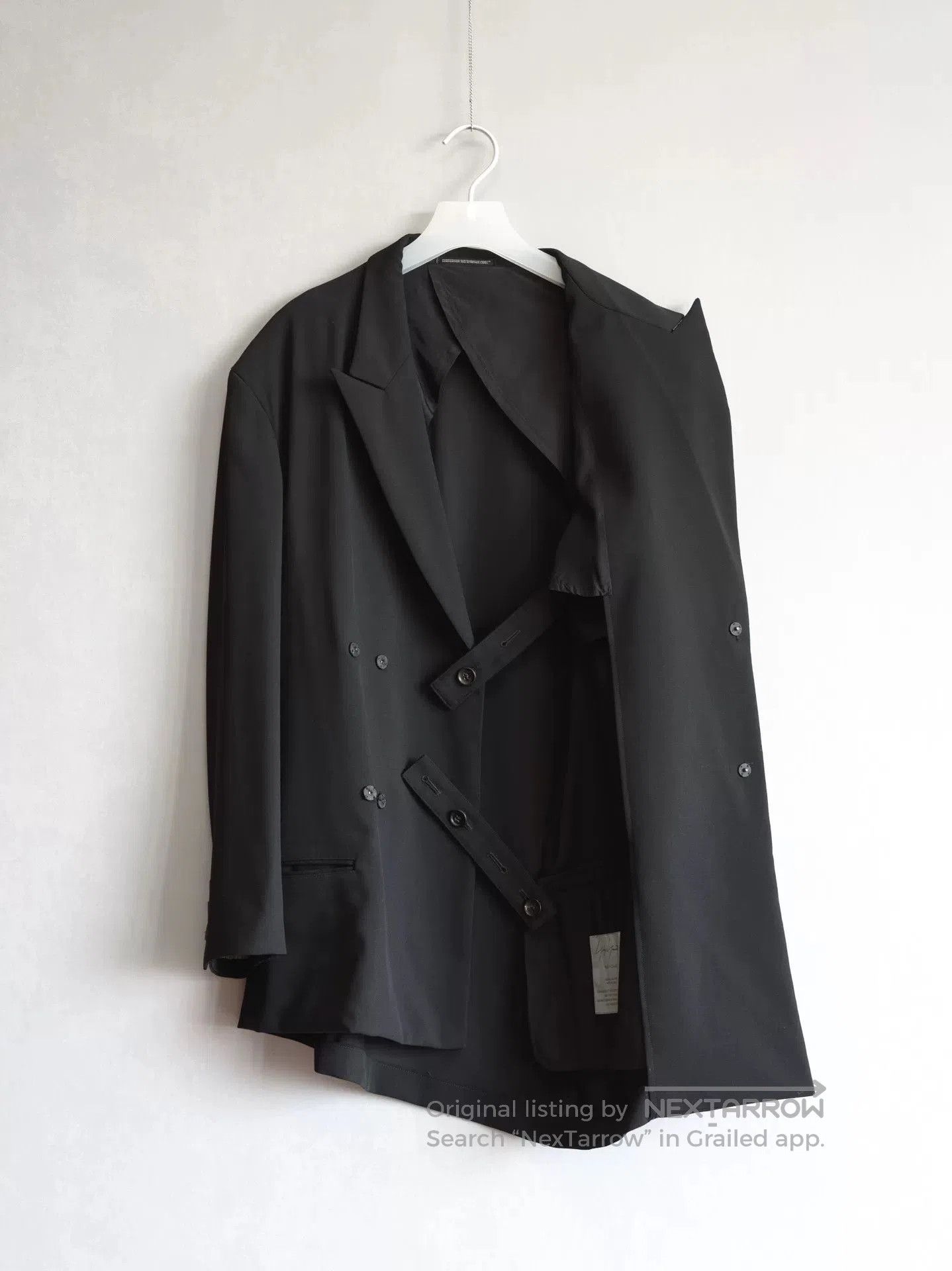 Yohji Yamamoto asymmetrical double. Size S / US 4 / IT 40 - 1 Thumbnail