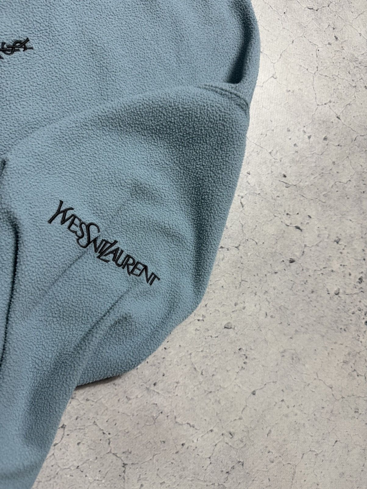 Yves Saint Laurent Yves Saint Laurent YSL Vintage 90’s Fleece Sweatshirt Luxury Size US L / EU 52-54 / 3 - 5 Thumbnail