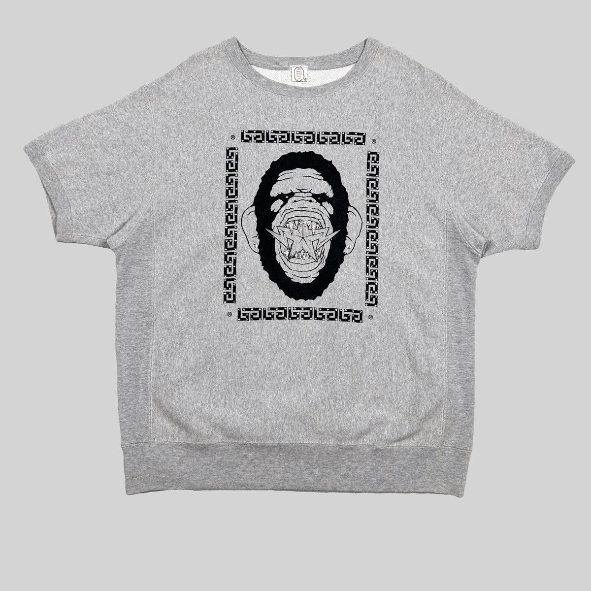 Bape Swarovski Ape Head S/S Crewneck Size US M / EU 48-50 / 2 - 1 Thumbnail