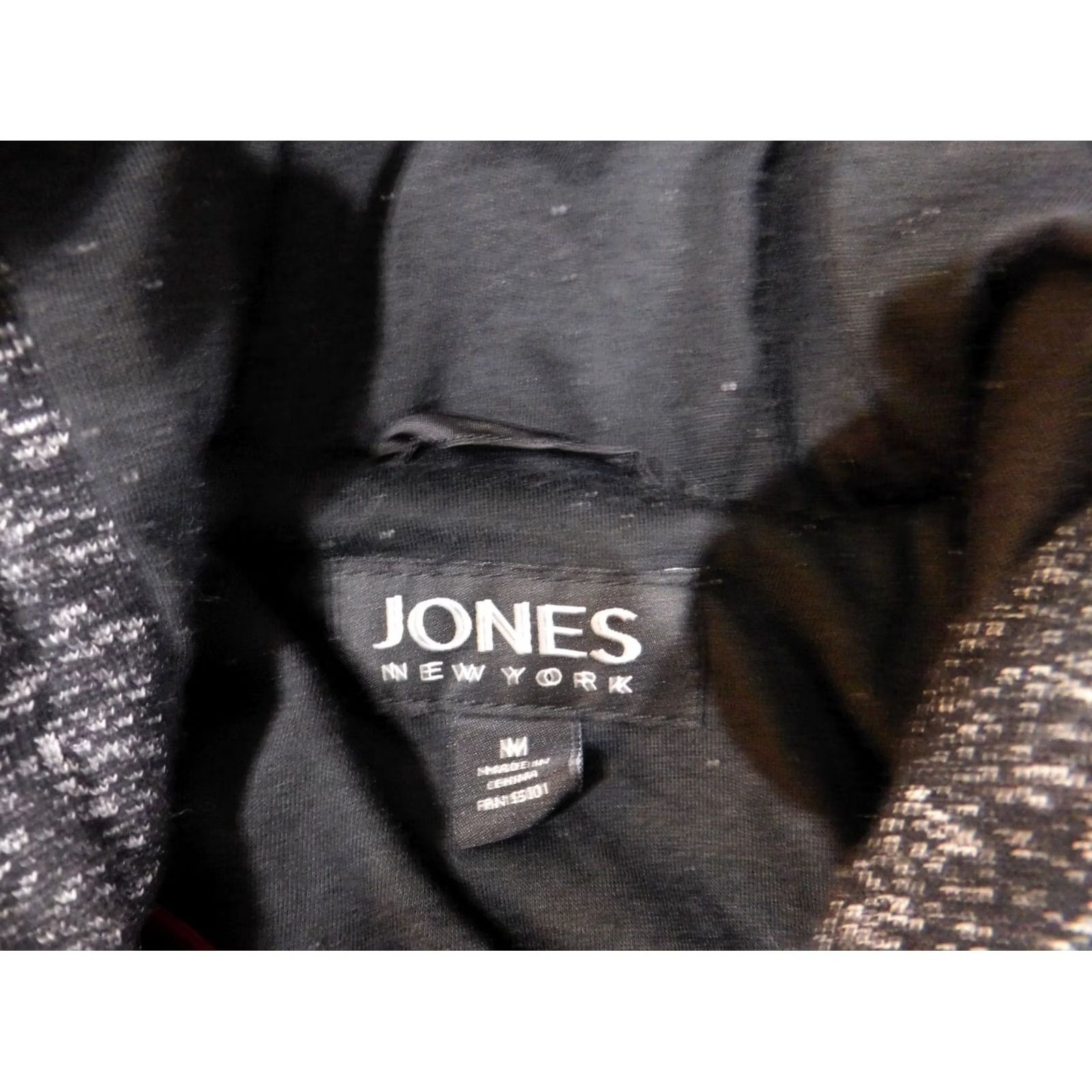 Jones New York Jones New York Jacket Womens Hoodie Lined Outdoors Zip Green M Medium Knit Cotton Zipper Casual Outdoor Cotton Lining Polyester Size M / US 6-8 / IT 42-44 - 5 Thumbnail