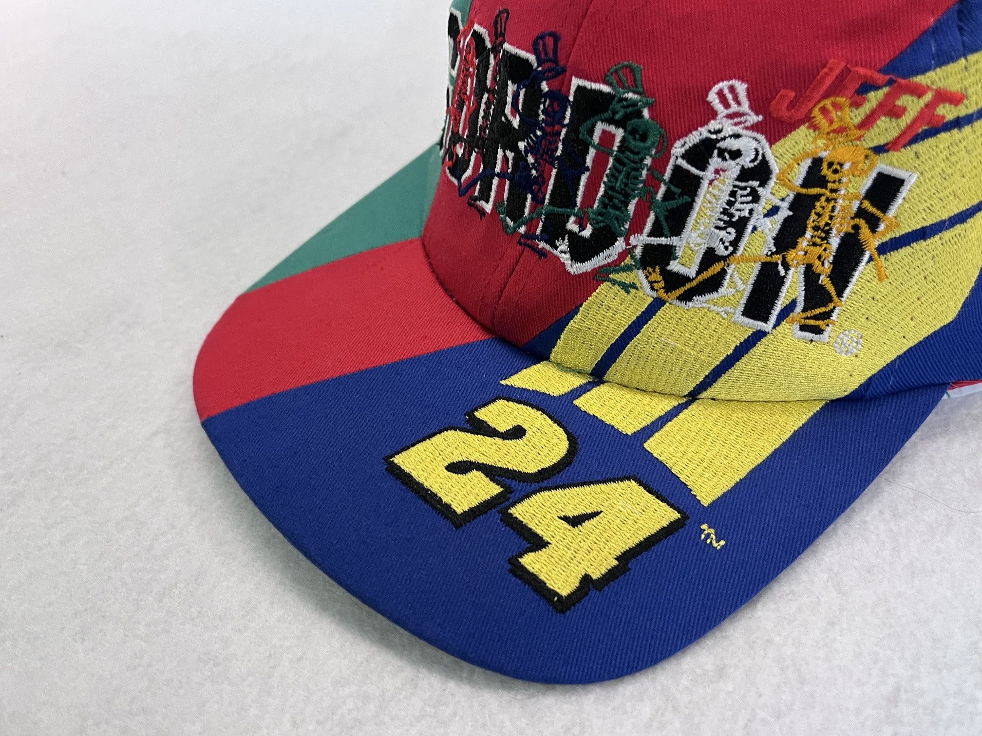 AllMyHatsAreDead AllMyHatsAreDead Jeff Gordon NASCAR Skeleton Snapback Size ONE SIZE - 1 Thumbnail