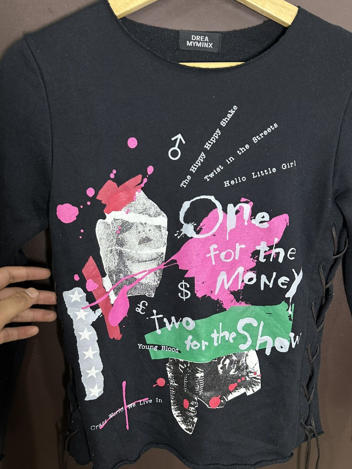 If Six Was Nine × Le Grande Bleu (L.G.B.) DREA MYMINX Punk Style i6w9 Seditionaries Sweatshirt Size US S / EU 44-46 / 1 - 8 Thumbnail