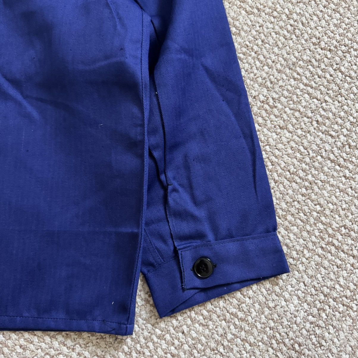 Le Laboureur German deadstock vintage HBT works french jacket Size US M / EU 48-50 / 2 - 14 Thumbnail