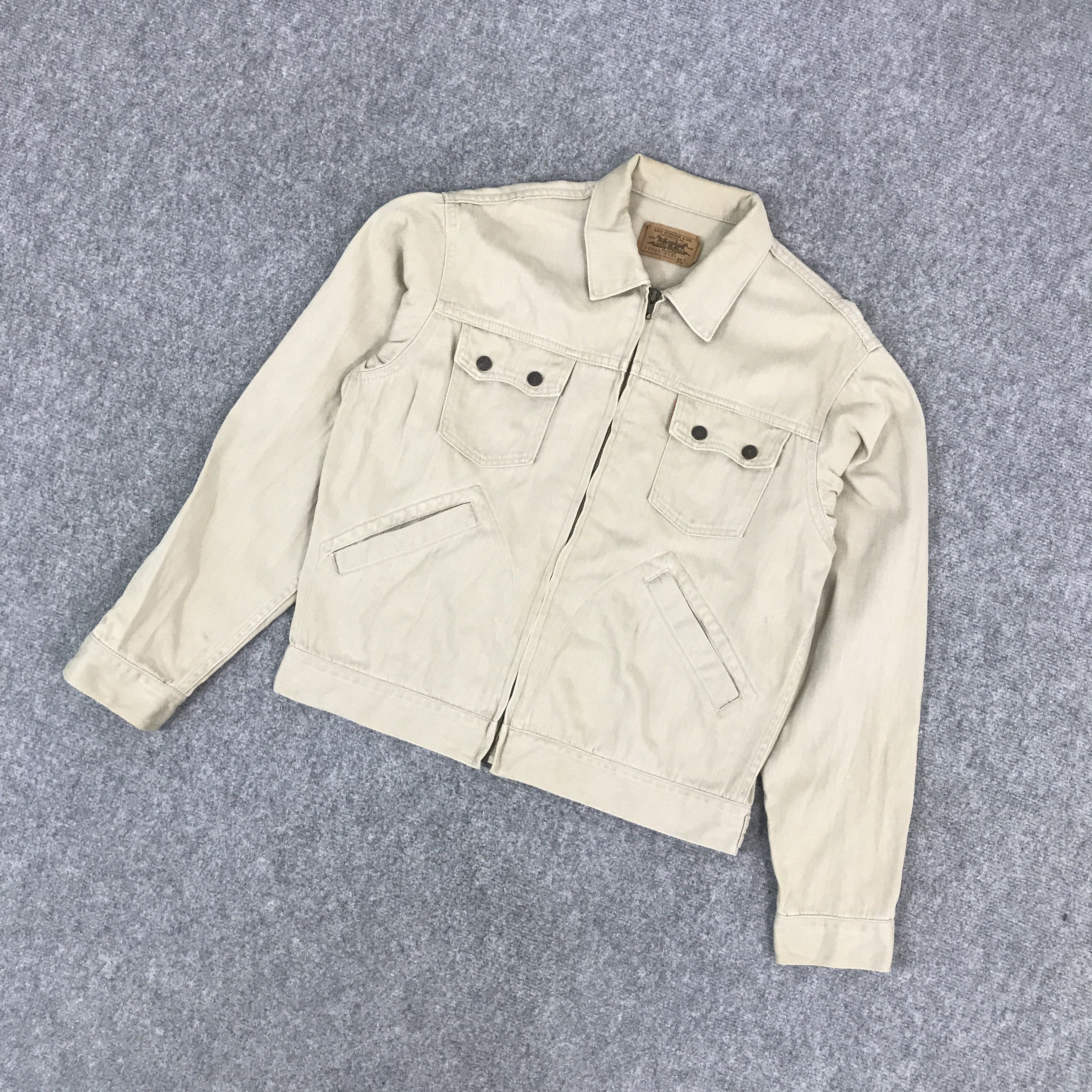 Levi's × Levi's Vintage Clothing LEVI'S ORENG TAG JAPAN MADE ZIPPER JACKET Size US L / EU 52-54 / 3 - 5 Thumbnail