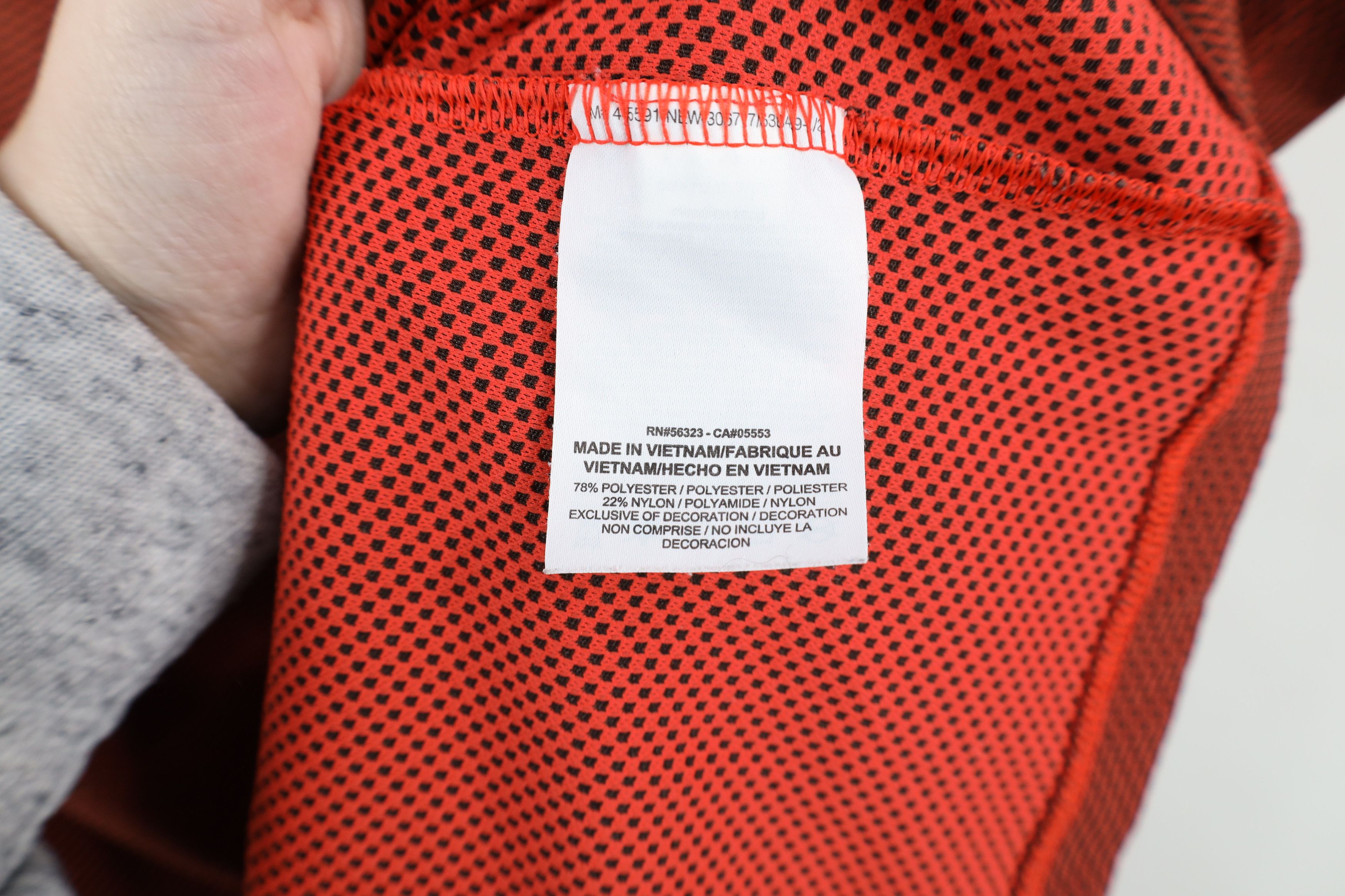 Nike × Vintage Nike Golf Knit Short Sleeve Henley Golf Polo Shirt Orange Size US L / EU 52-54 / 3 - 10 Thumbnail