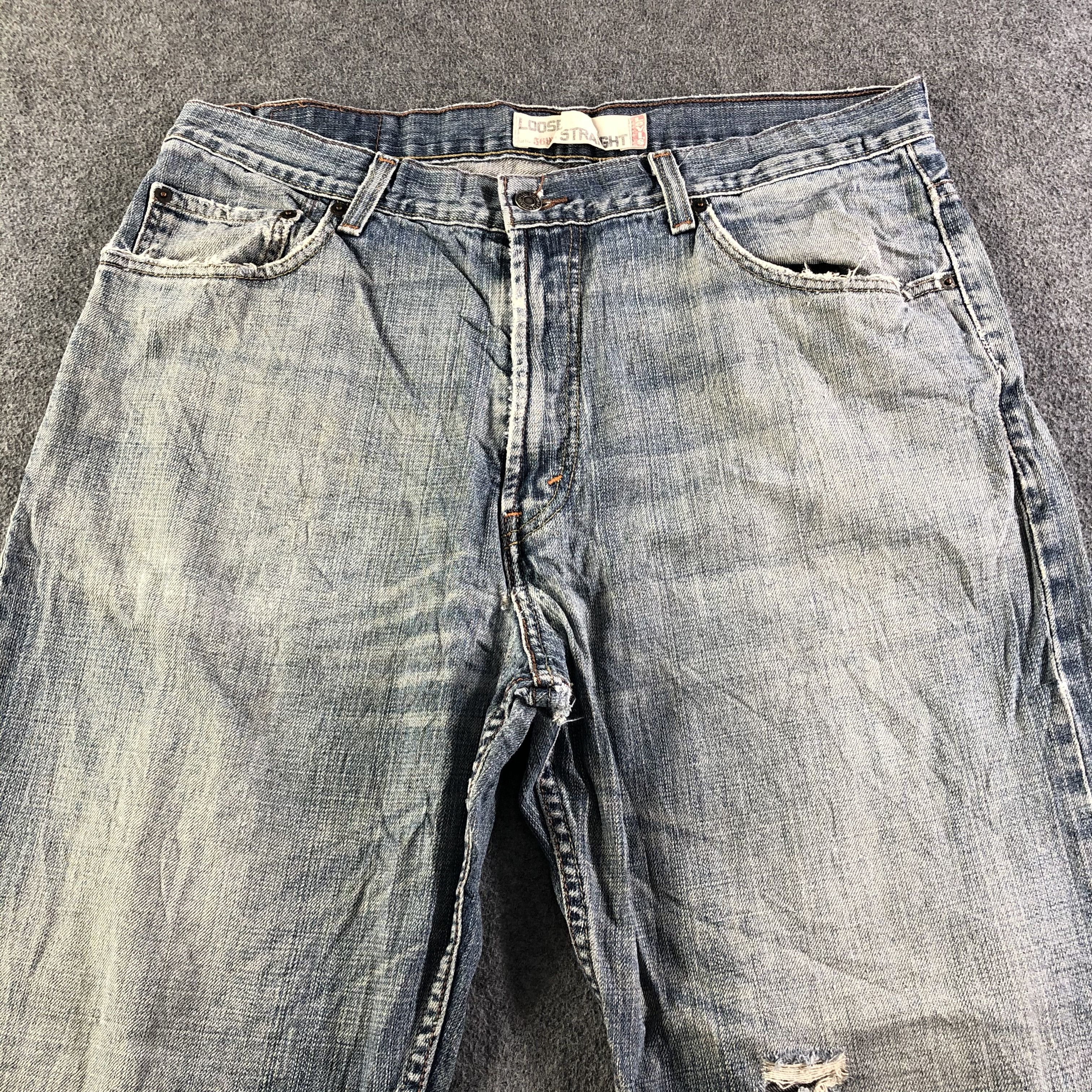 Levi's Vintage Levis 569 Jeans-J3205 Size US 38 / EU 54 - 3 Thumbnail