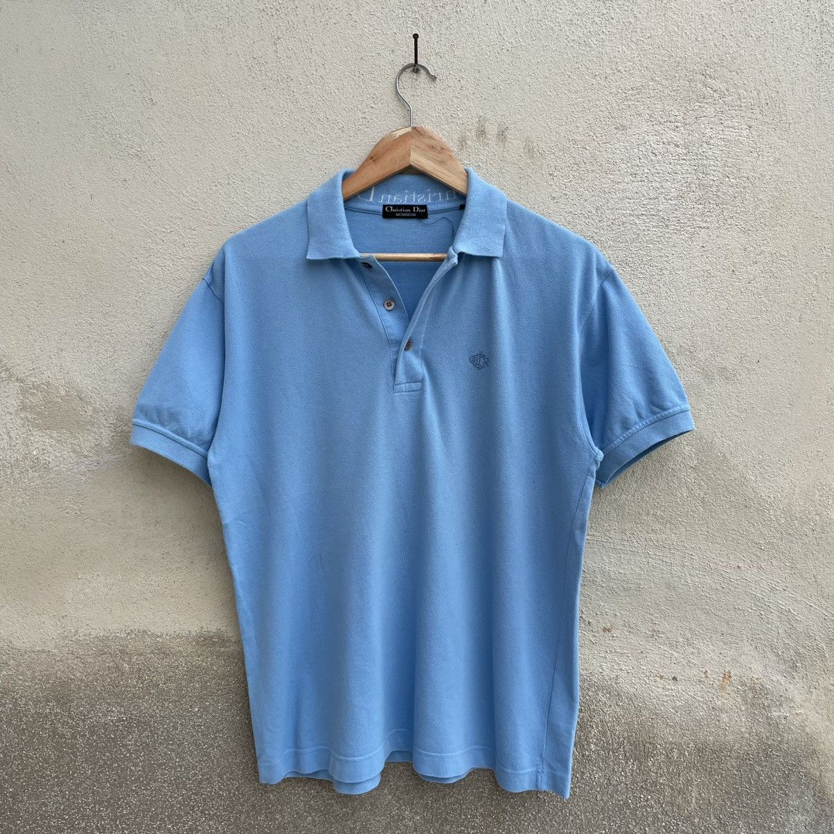 Christian Dior Monsieur × Dior × Vintage Vintage Christian Dior Polos Shirt 🍒 Size US M / EU 48-50 / 2 - 1 Thumbnail