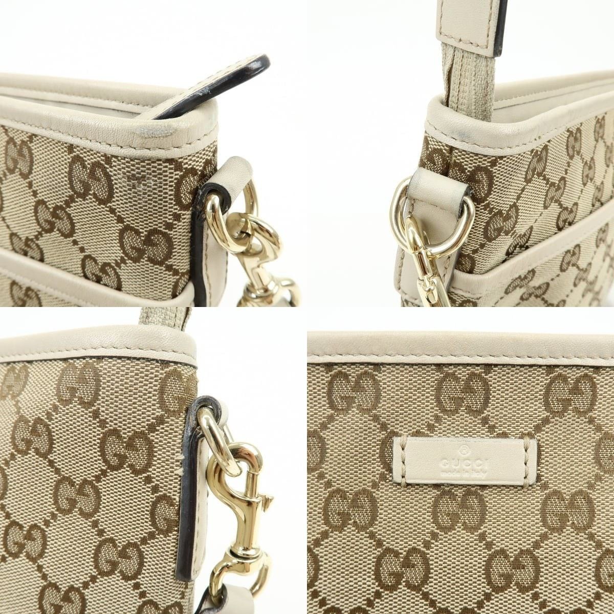 Gucci Gucci GG Supreme Crossbody Bag Beige Size ONE SIZE - 6 Thumbnail
