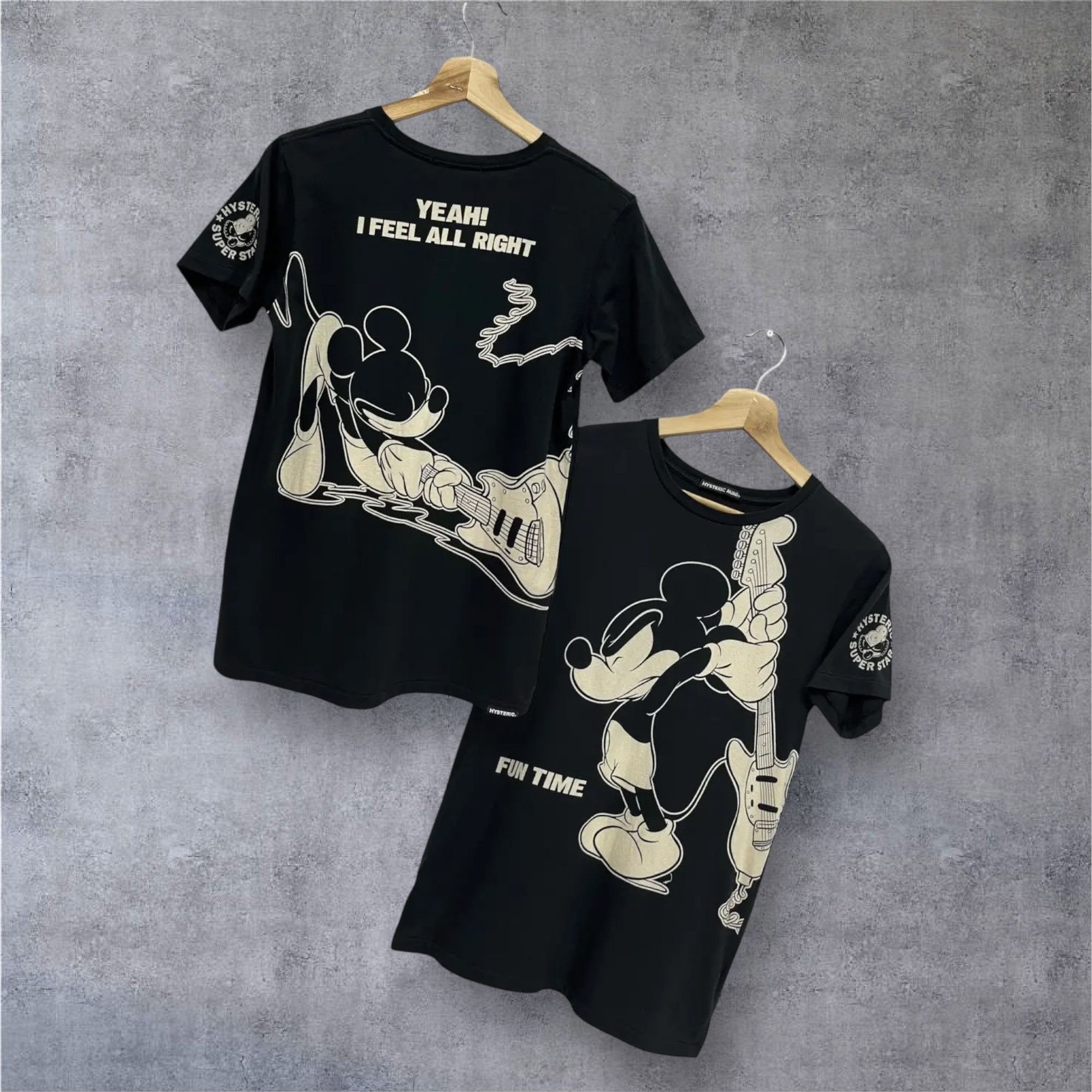 Hysteric Glamour 🎸HYSTERIC GLAMOUR SUPERSTAR x DISNEY MICKEY MOUSE T-Shirt🔥 Size US XS / EU 42 / 0 - 1 Thumbnail