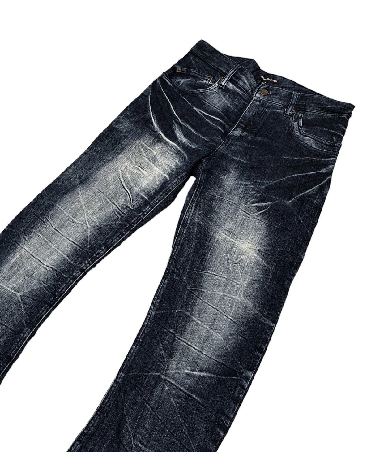semanticdesign Semantic Design acid wash j cut denim pants Size US 30 / EU 46 - 13 Thumbnail