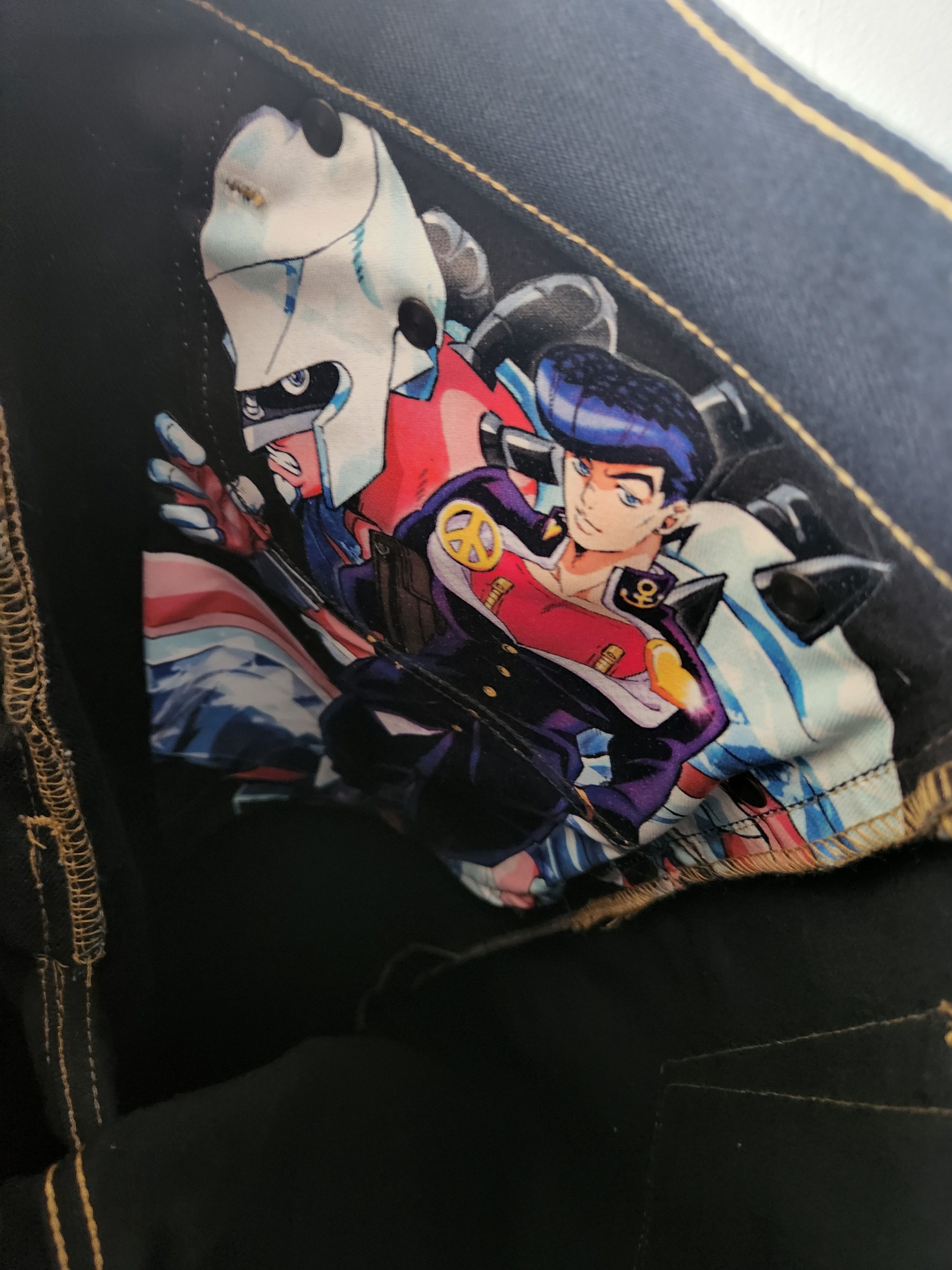Naked & Famous Naked & Famous JJBA Josuke Higashikata True Guy Selvedge Size US 34 / EU 50 - 4 Thumbnail