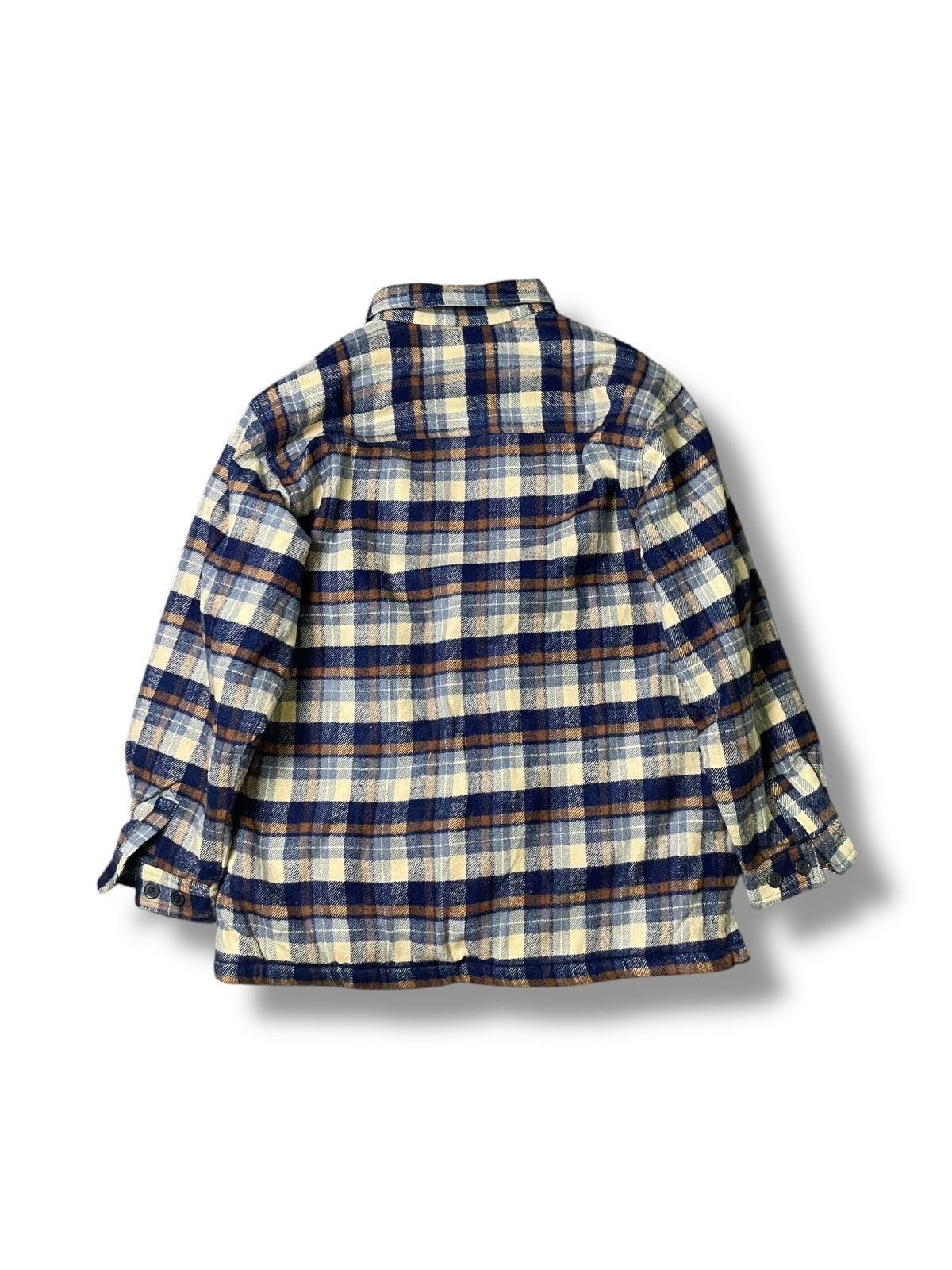 Japanese Brand × Vintage Vintage Model Wool Flannel Button Up (50) Size US L / EU 52-54 / 3 - 3 Thumbnail