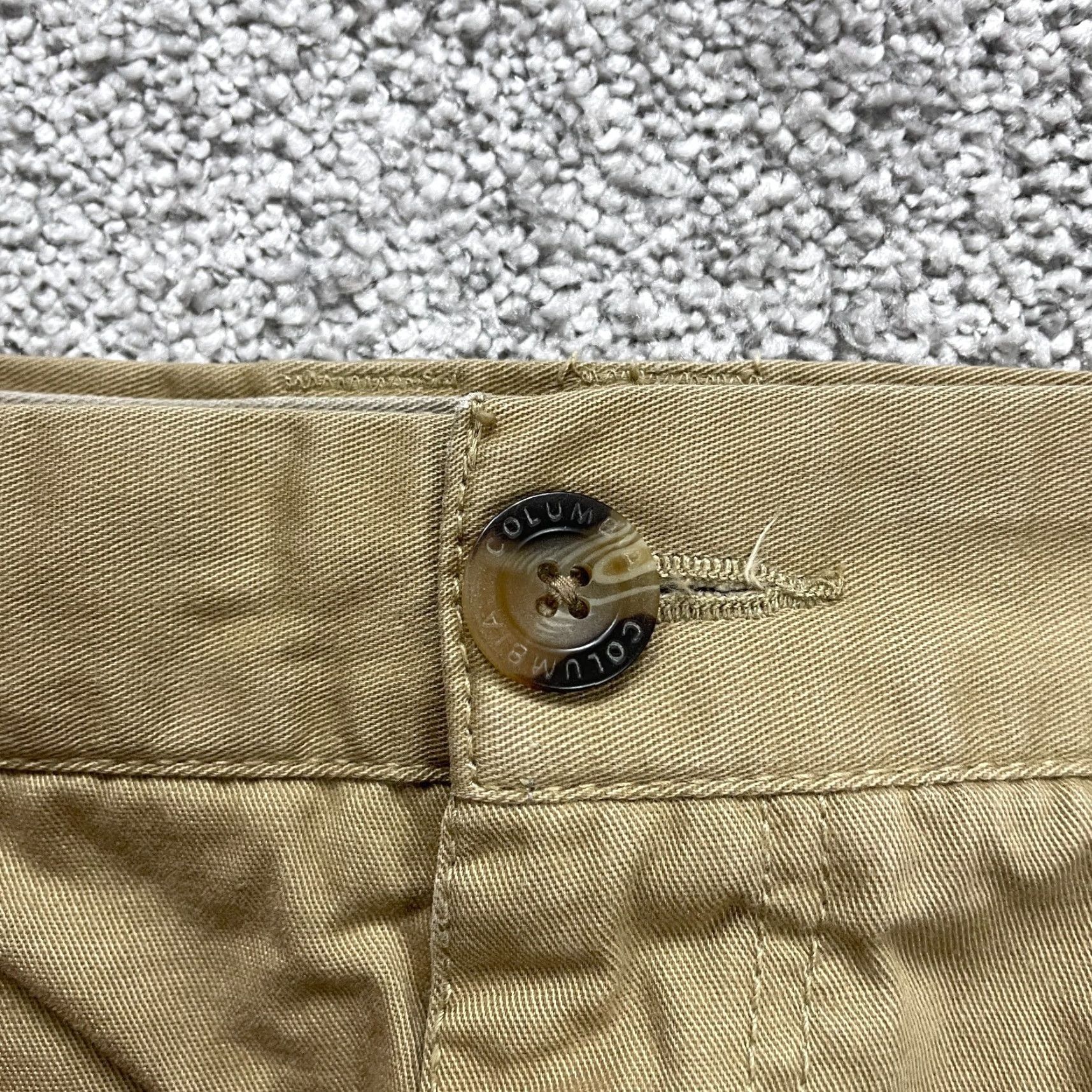 Vintage Columbia Pants 38 Brown Chino Cotton Flat Front Straight Leg Casual Mens Size US 38 / EU 54 - 3 Thumbnail