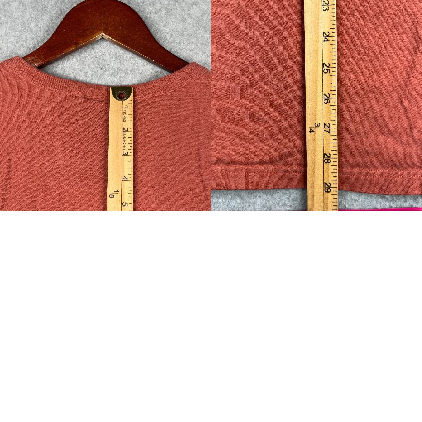 Champion Champion T Shirt 2X Brick Red Textured Patch Logo Casual Mens Shirt Size US XXL / EU 58 / 5 - 8 Thumbnail