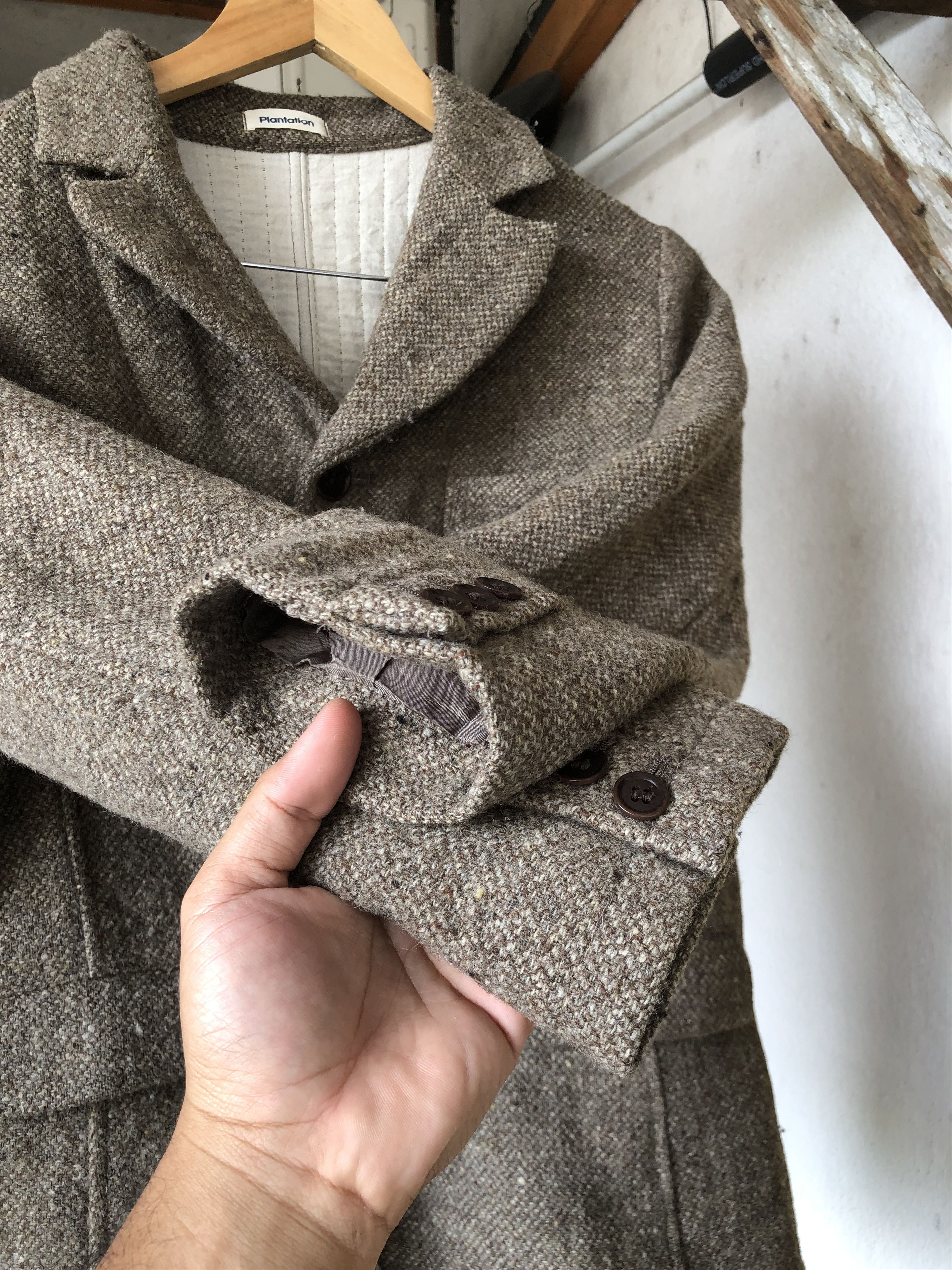 Issey Miyake Issey Miyake Plantation Vintage Style Wool Jacket Size M / US 6-8 / IT 42-44 - 8 Thumbnail