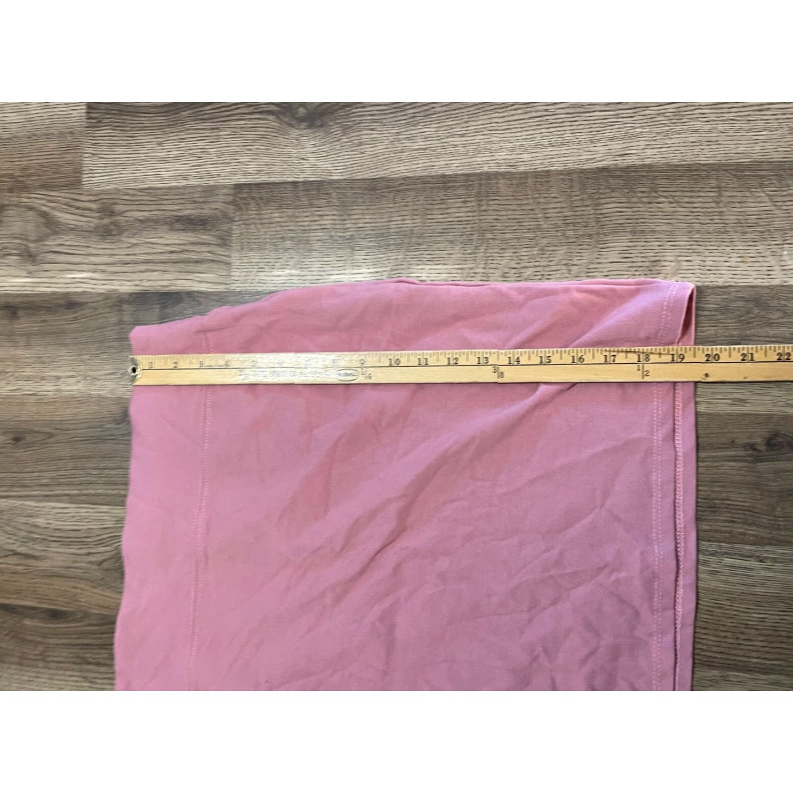 Vintage Sweet Skirt Women's XL Pink Pull On Mini Pencil Straight Cut Skirt Solid Casual Fall Spring Summer Men? Girls? Size 40" / US 18 - 7 Thumbnail