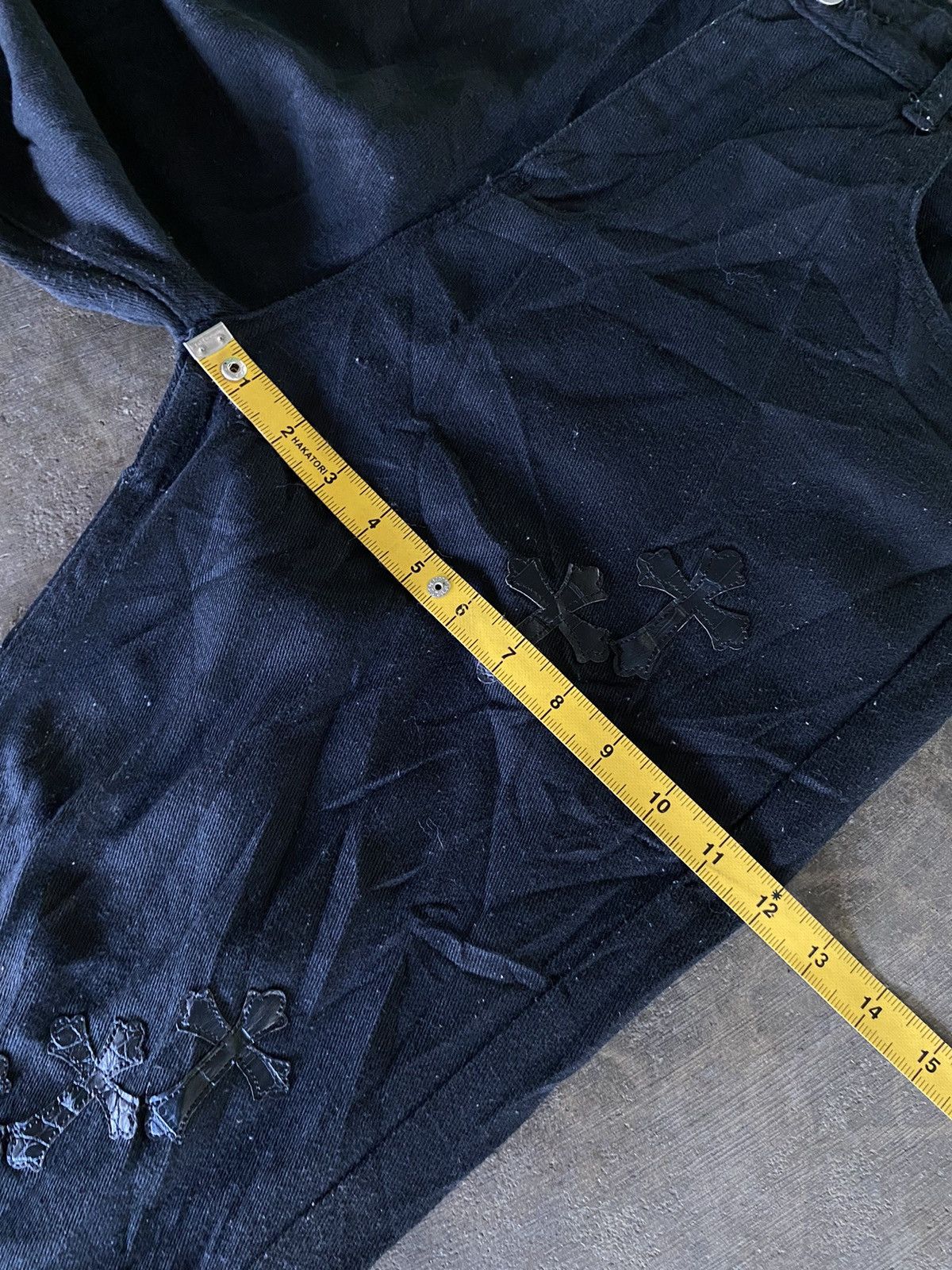 14th Addiction Y2K PUNKS IFSIXWASNINE DENIM PANTS Size US 34 / EU 50 - 16 Thumbnail