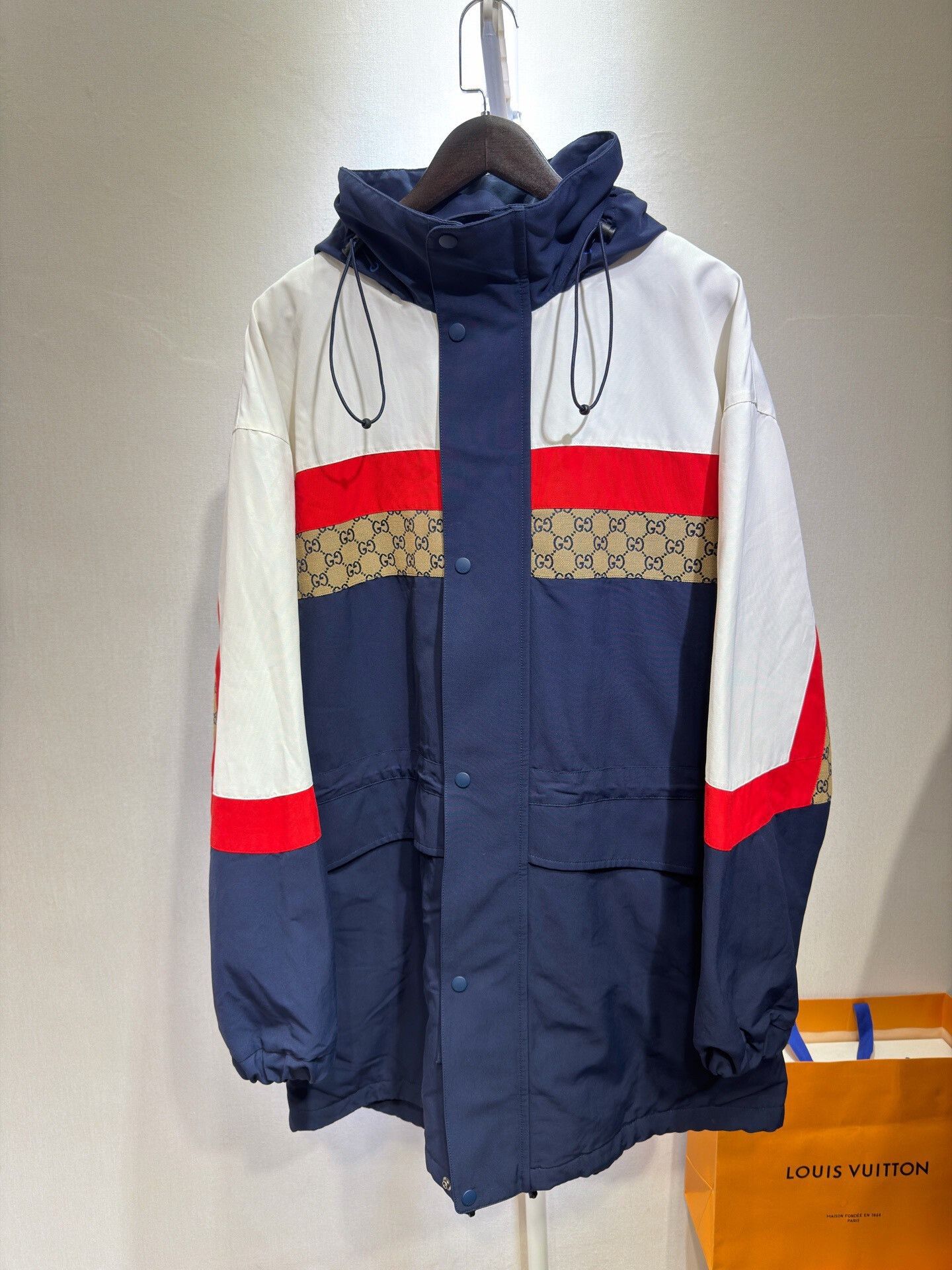 Gucci Gucci Color-Blocked Mid-Length Jacket Size US M / EU 48-50 / 2 - 1 Thumbnail