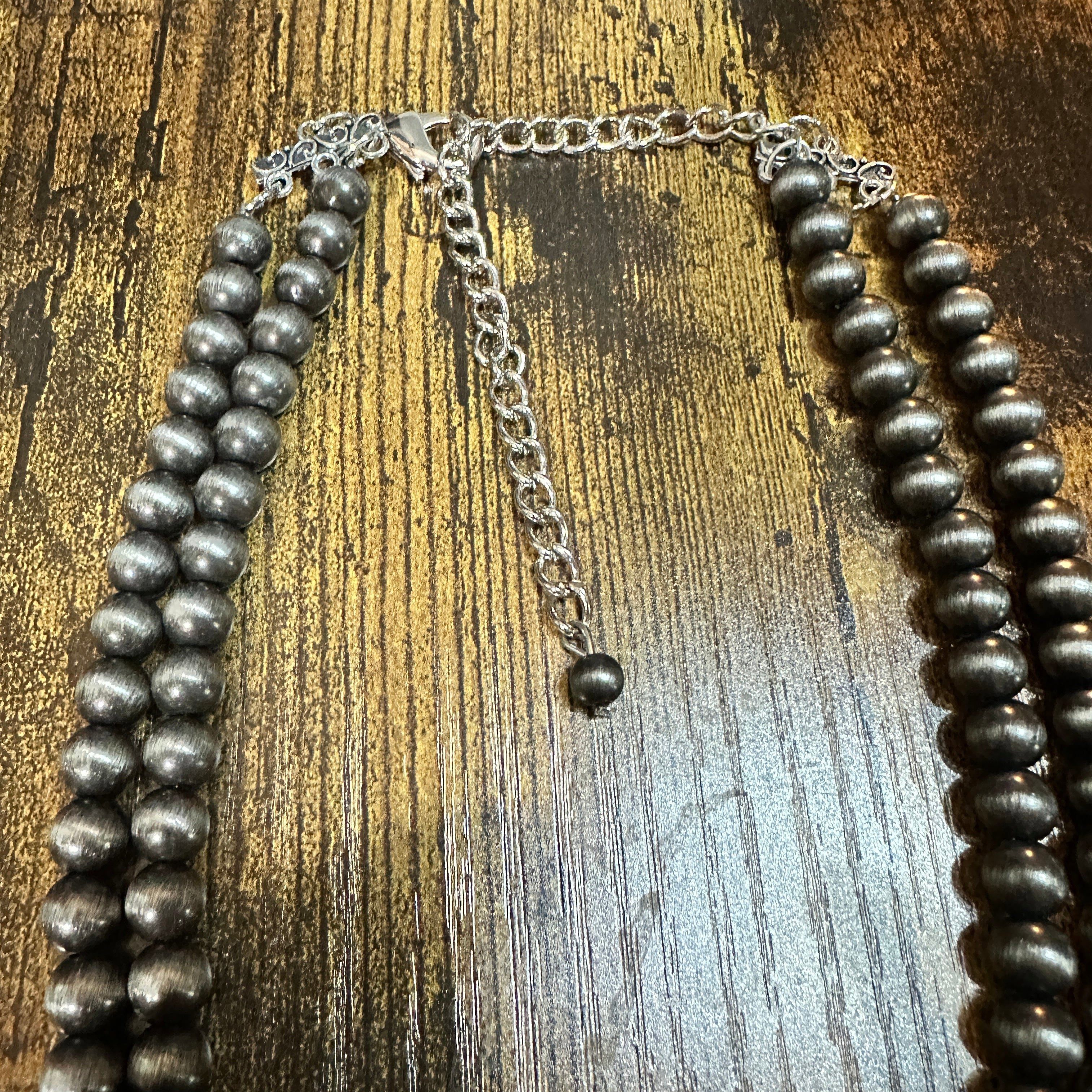 Other Handmade Navajo Bead Thunderbird Necklace, Turquoise 16 Inch Size ONE SIZE - 8 Thumbnail