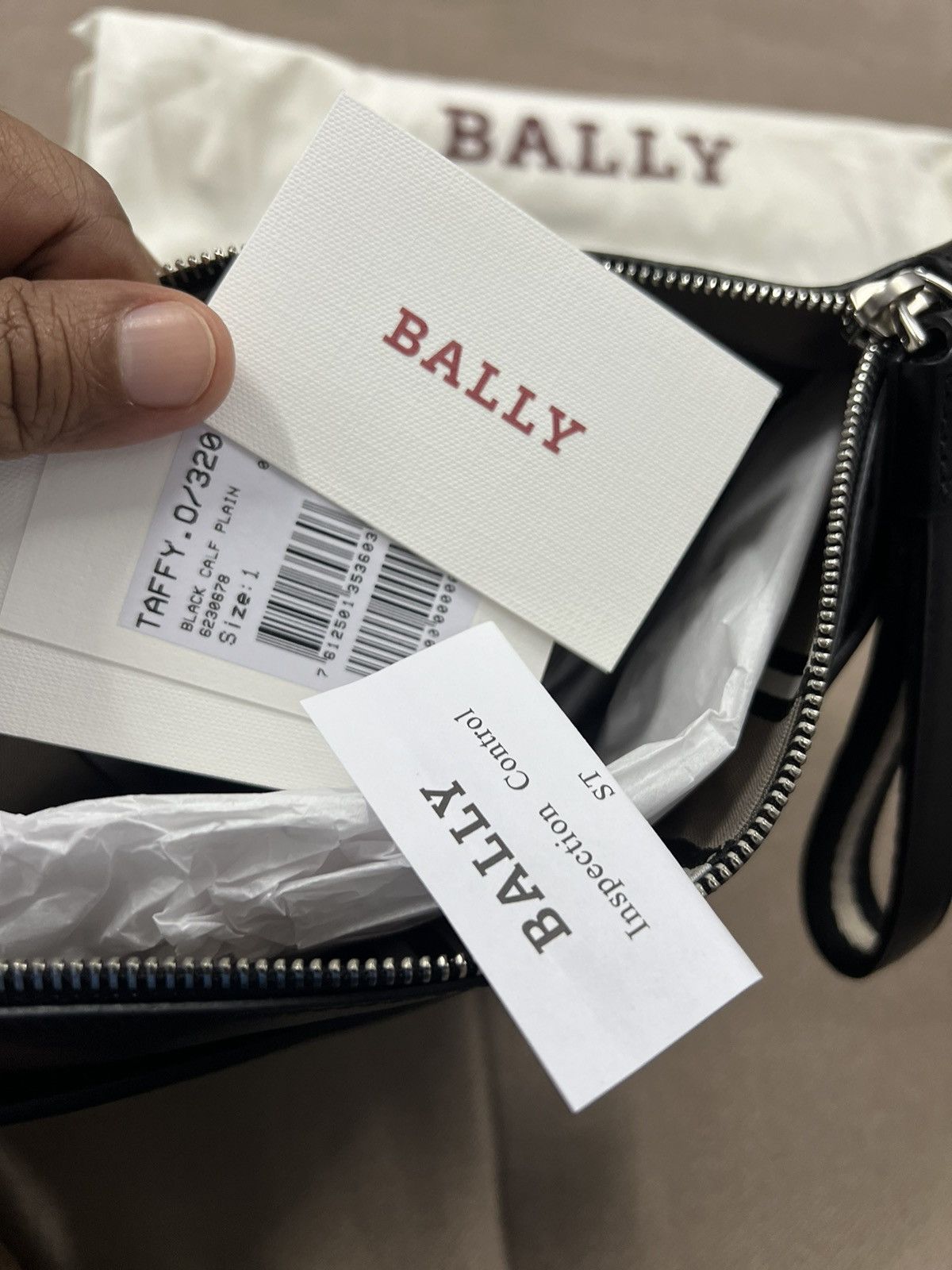 Bally BALLY - Zip Clutch bag Size ONE SIZE - 7 Thumbnail