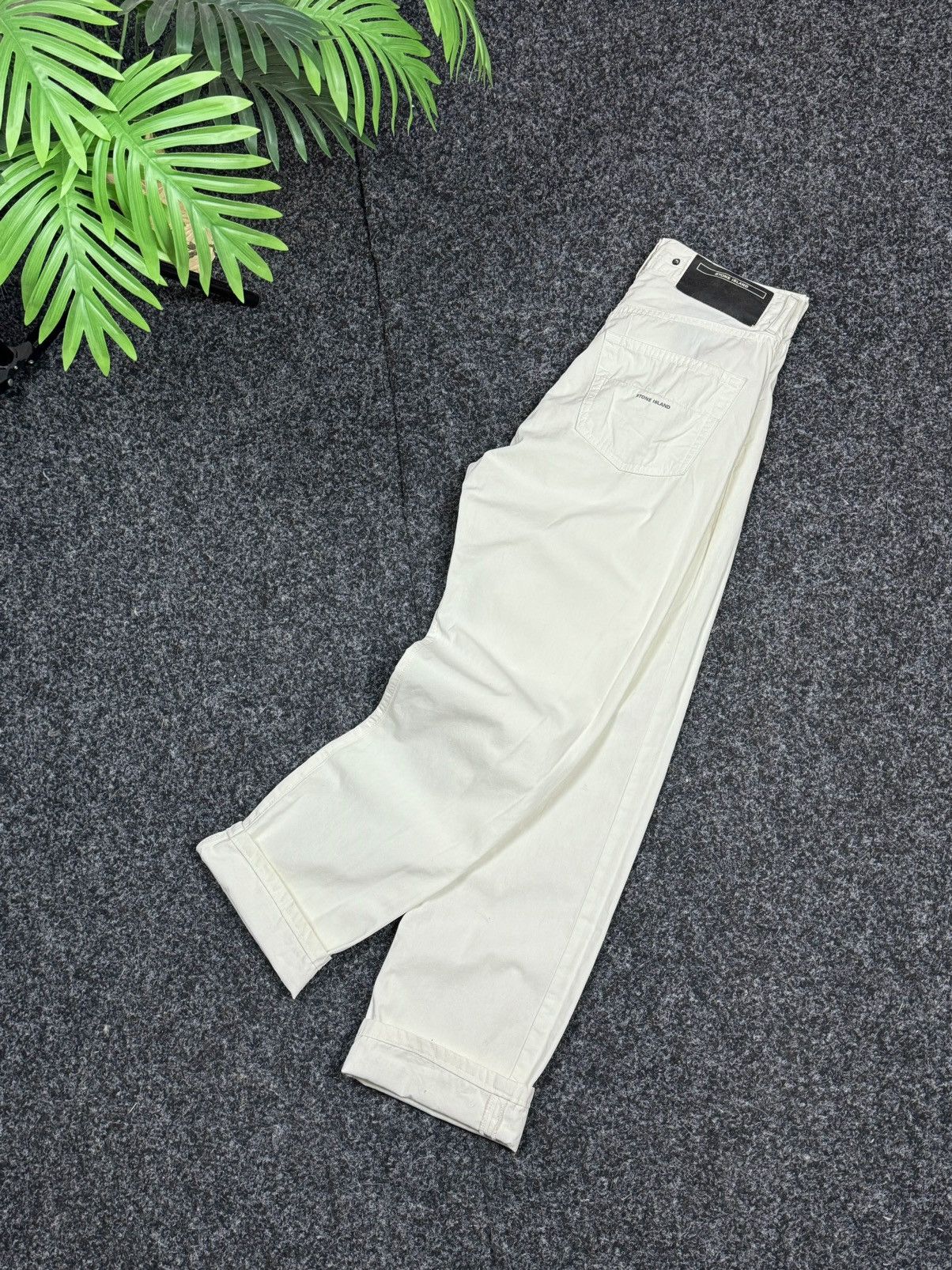 Stone Island × Vintage VINTAGE STONE ISLAND RARE PANTS SIZE 30 Size US 30 / EU 46 - 2 Thumbnail