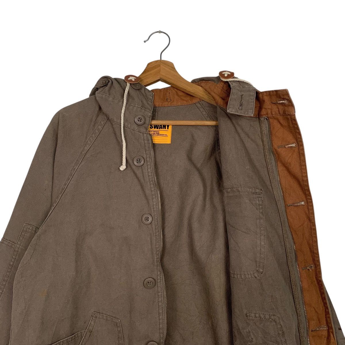 Japanese Brand Grip Swany Hooded Jacket