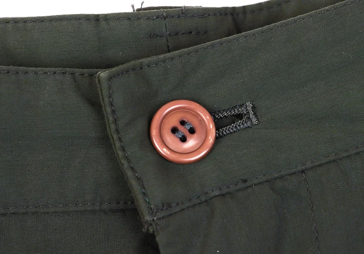 Issey Miyake Polyester Blend Zip Design Pants in Khaki Size S Size US 30 / EU 46 - 5 Thumbnail