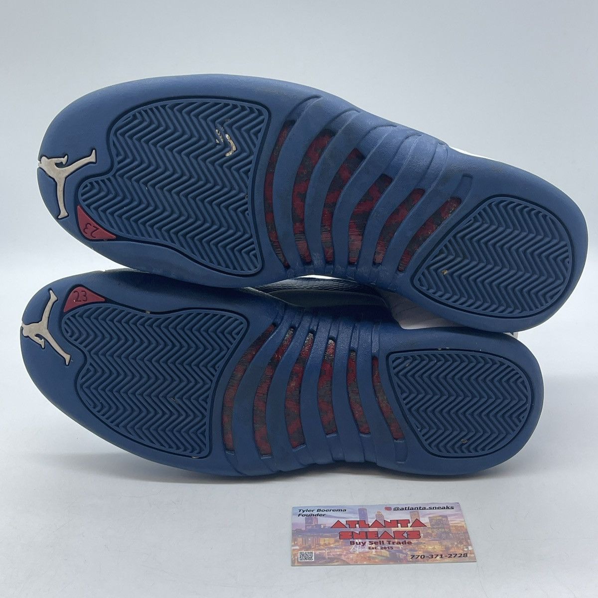 Jordan Brand Air Jordan 12 French blue Size US 8.5 / EU 41-42 - 7 Thumbnail