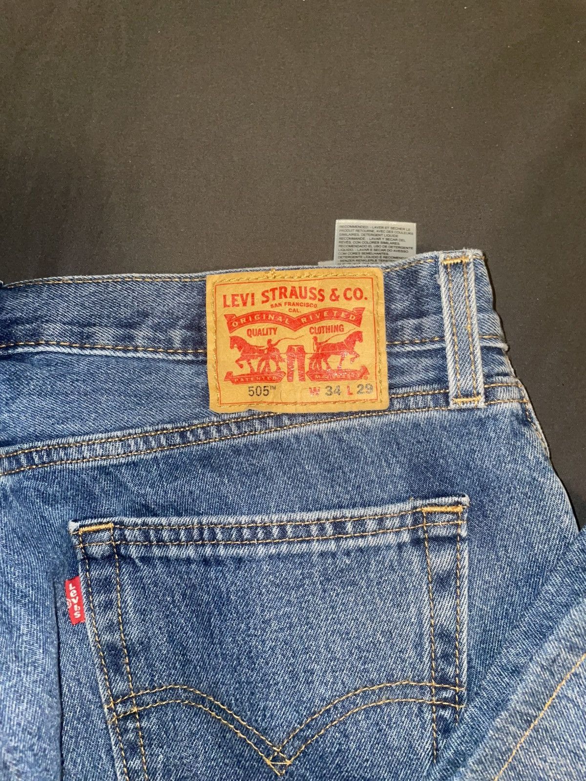 Levi's Levi’s 505 Size US 32 / EU 48 - 3 Thumbnail