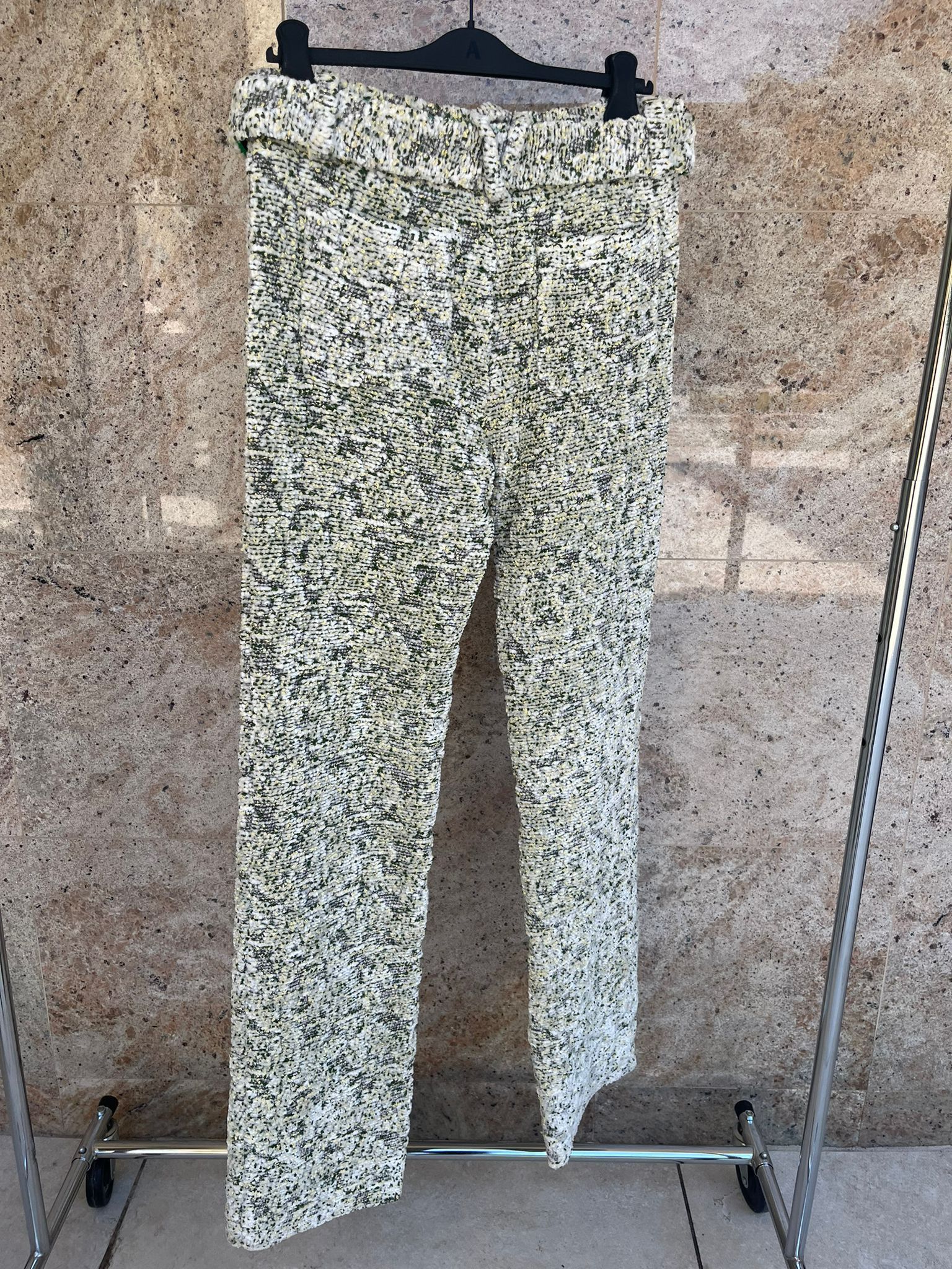 Bottega Veneta Blossom Chenille Boucle Trousers in Multicolor Size US 30 / EU 46 - 12 Thumbnail