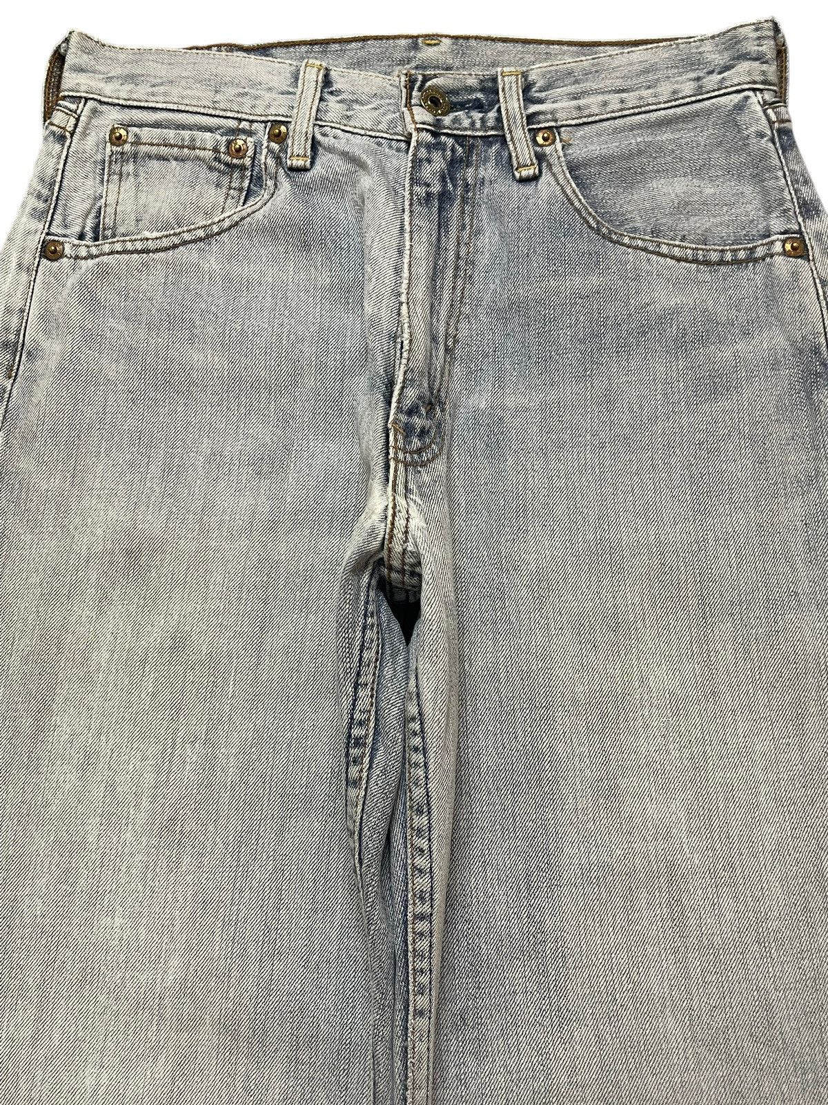 Levi's Vintage 90s Levis 504 Faded Wash Style Baggy Jeans Size US 28 / EU 44 - 3 Thumbnail