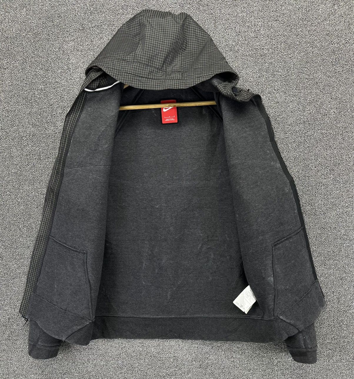 Nike × Vintage Nike Supreme Style Hoodie Zip Up Jacket Size US L / EU 52-54 / 3 - 6 Thumbnail