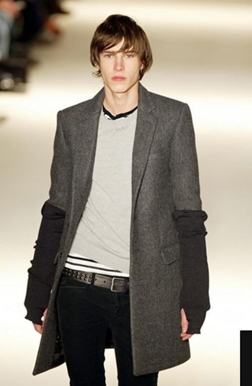 Dior × Hedi Slimane Hedi Slimane x Dior Homme wool arm warmers