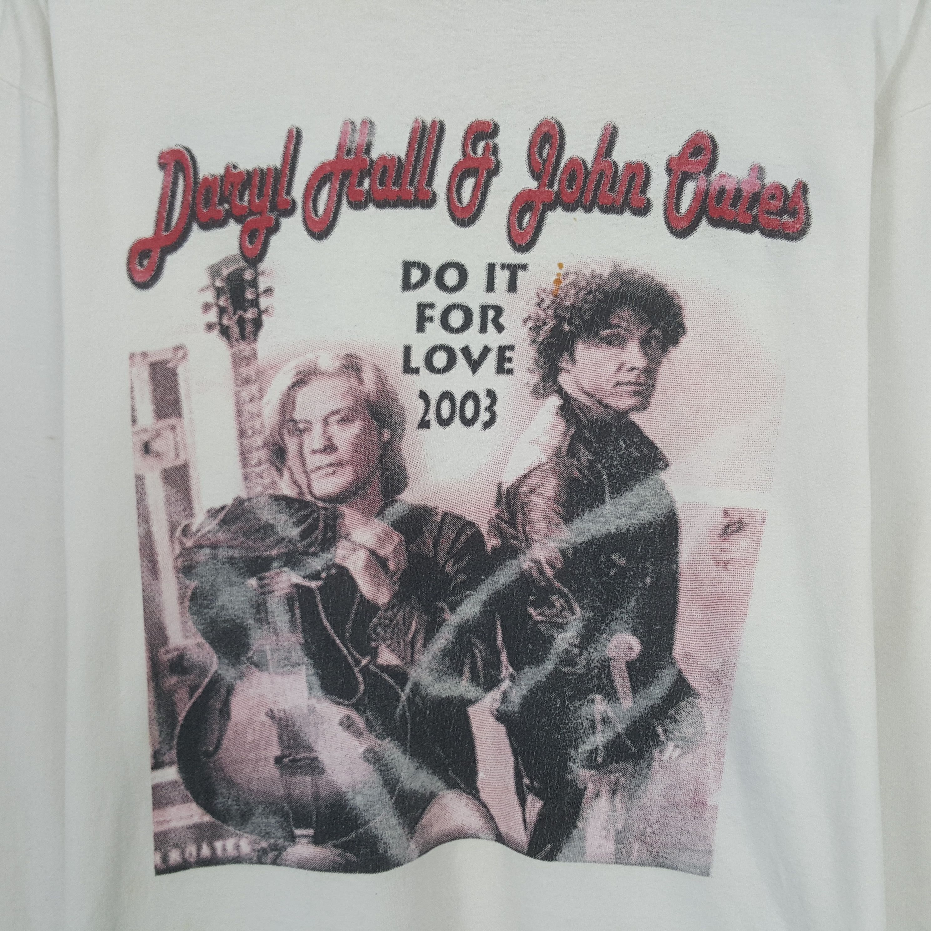 Vintage Daryl Hall & John Oates Tour 2003 Tshirt