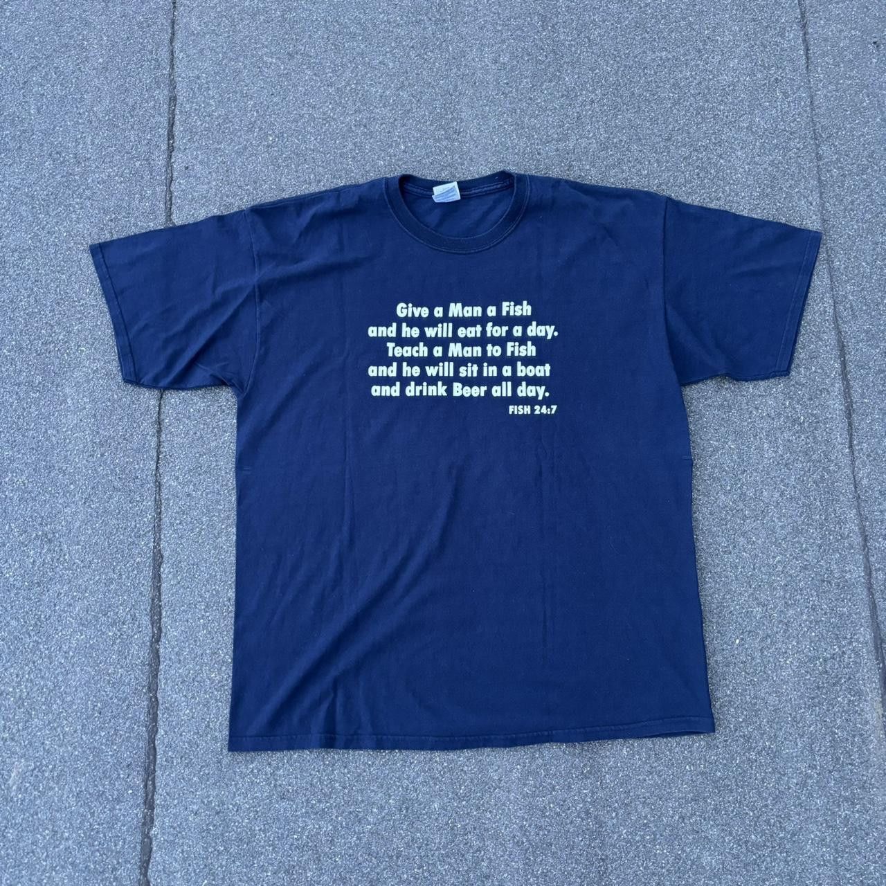 Japanese Brand × Vintage Humor tee Size US XL / EU 56 / 4 - 1 Thumbnail