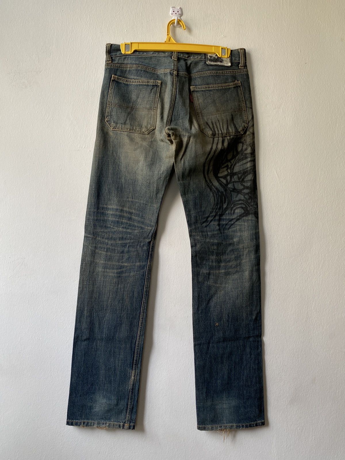 Japanese Brand Japanese Brand Ozone Rocks Distressed Denim Size US 29 - 2 Thumbnail