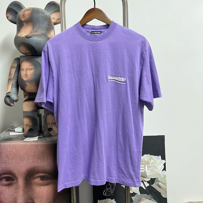 Balenciaga Embroidered Wave Short Sleeve - dmc