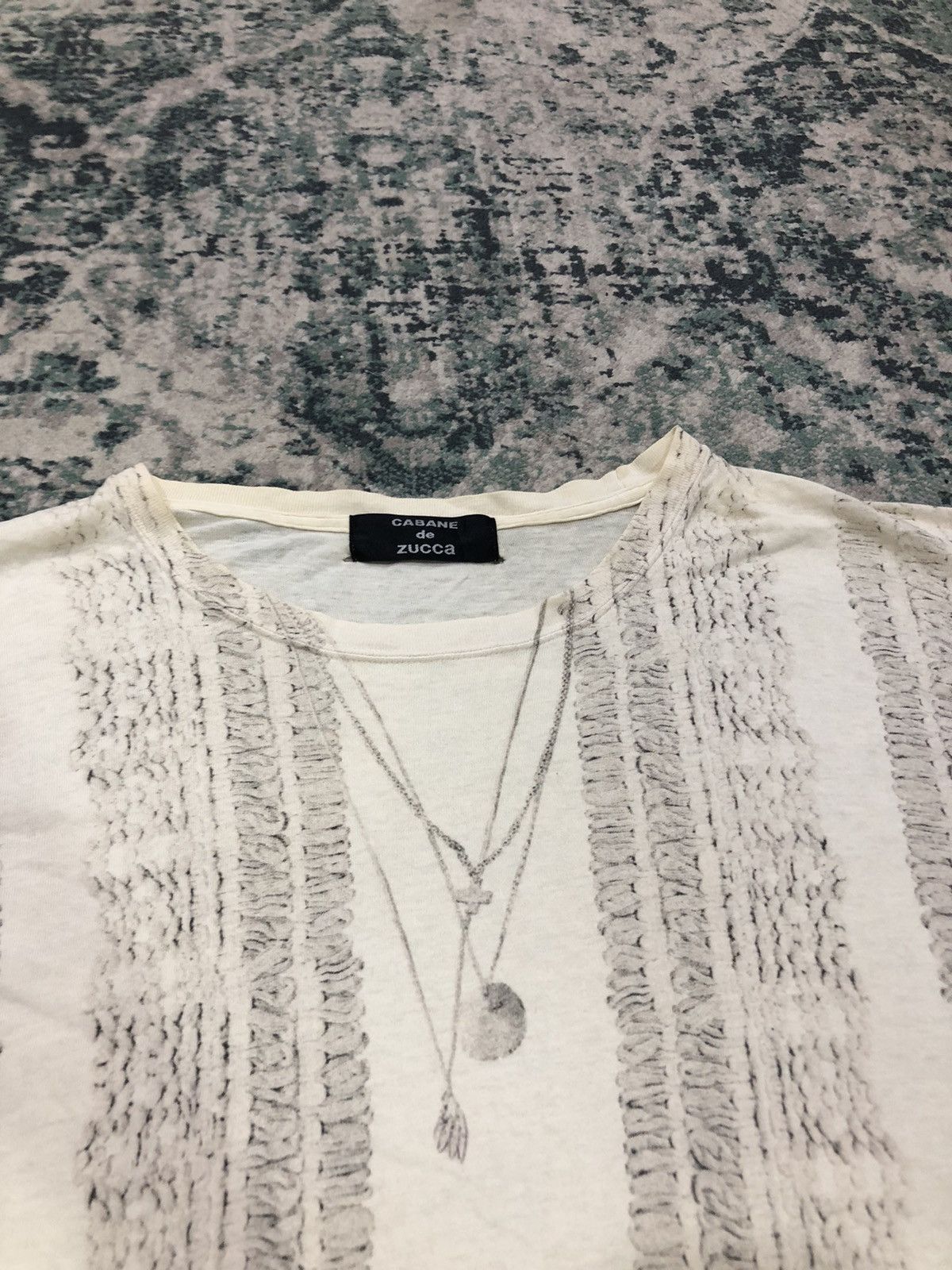 CABANE de ZUCCa Cabbane De Zucca Issey Miyake T-Shirt Size US L / EU 52-54 / 3 - 9 Thumbnail