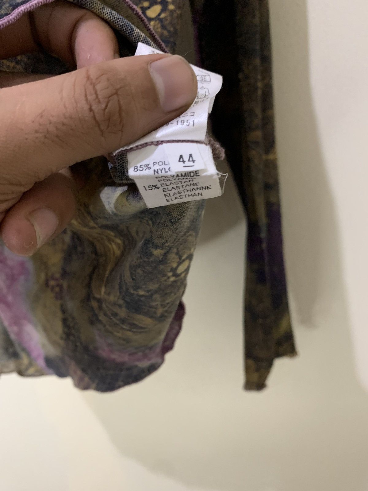 Jean Paul Gaultier × Vintage Vintage Mesh Top Shirt Inspired Jean Paul Gaultier Size M / US 6-8 / IT 42-44 - 5 Thumbnail