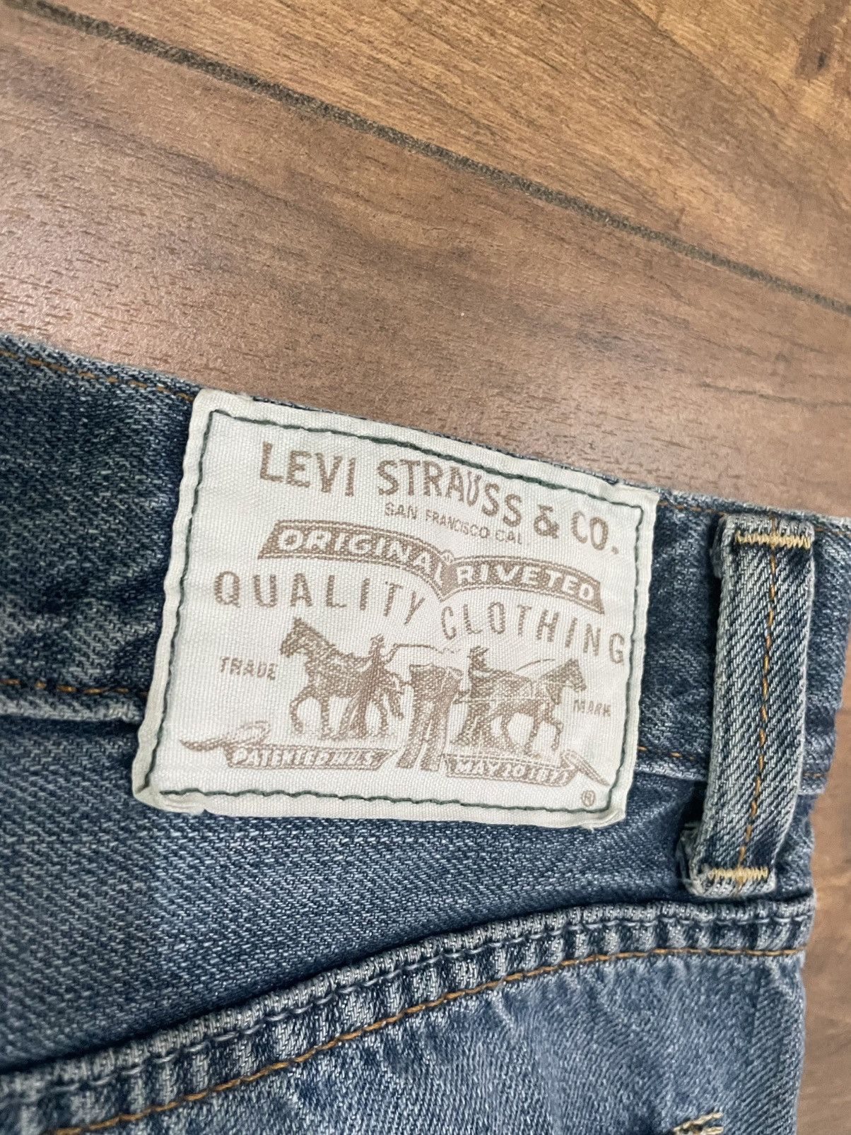 Levi's Vintage Clothing 70s Levi Denim Jeans Size US 36 / EU 52 - 5 Thumbnail