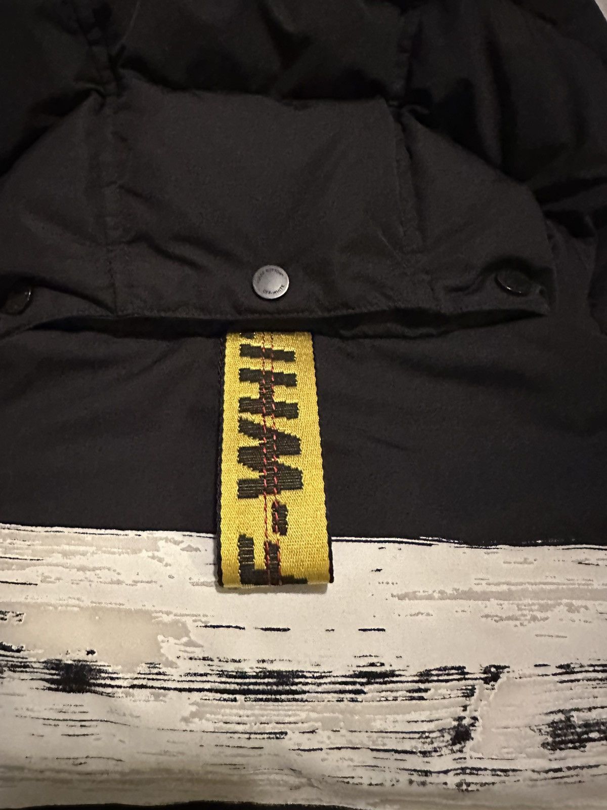 Off-White Off White Brushed Down Jacket Size US S / EU 44-46 / 1 - 3 Thumbnail