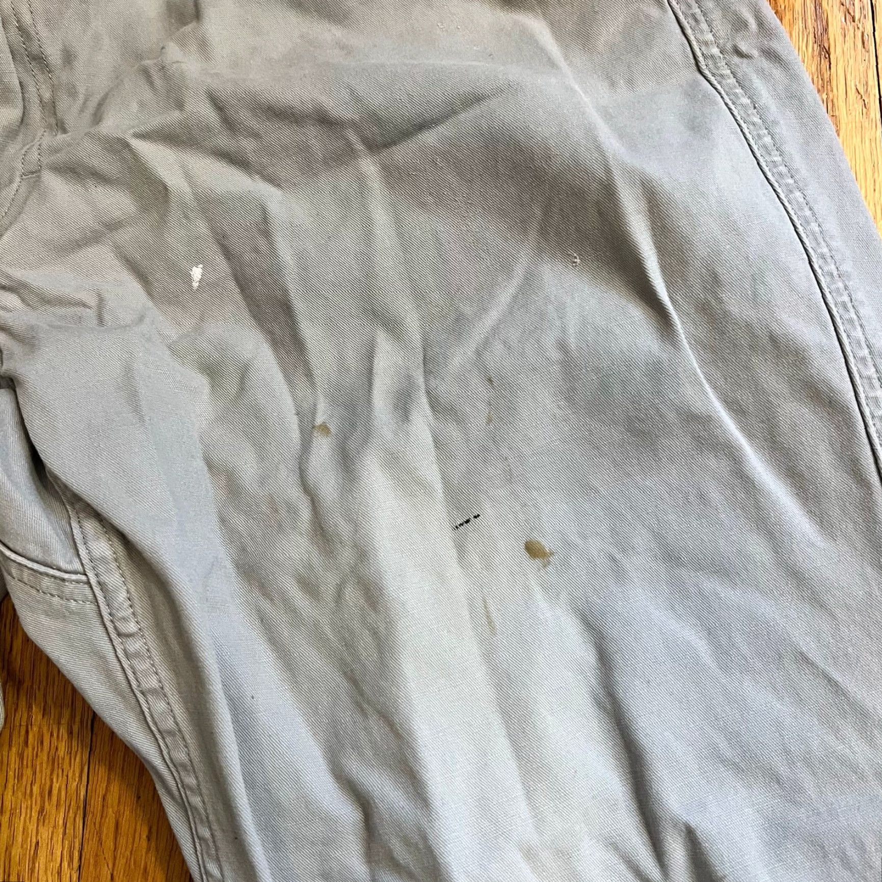 Duluth Trading Company DULUTH Trading Pants Mens 36 X34 Flex Ballroom Khakis Chino Gray Regular 36 Inseam 33 Mens Size US 36 / EU 52 - 3 Thumbnail